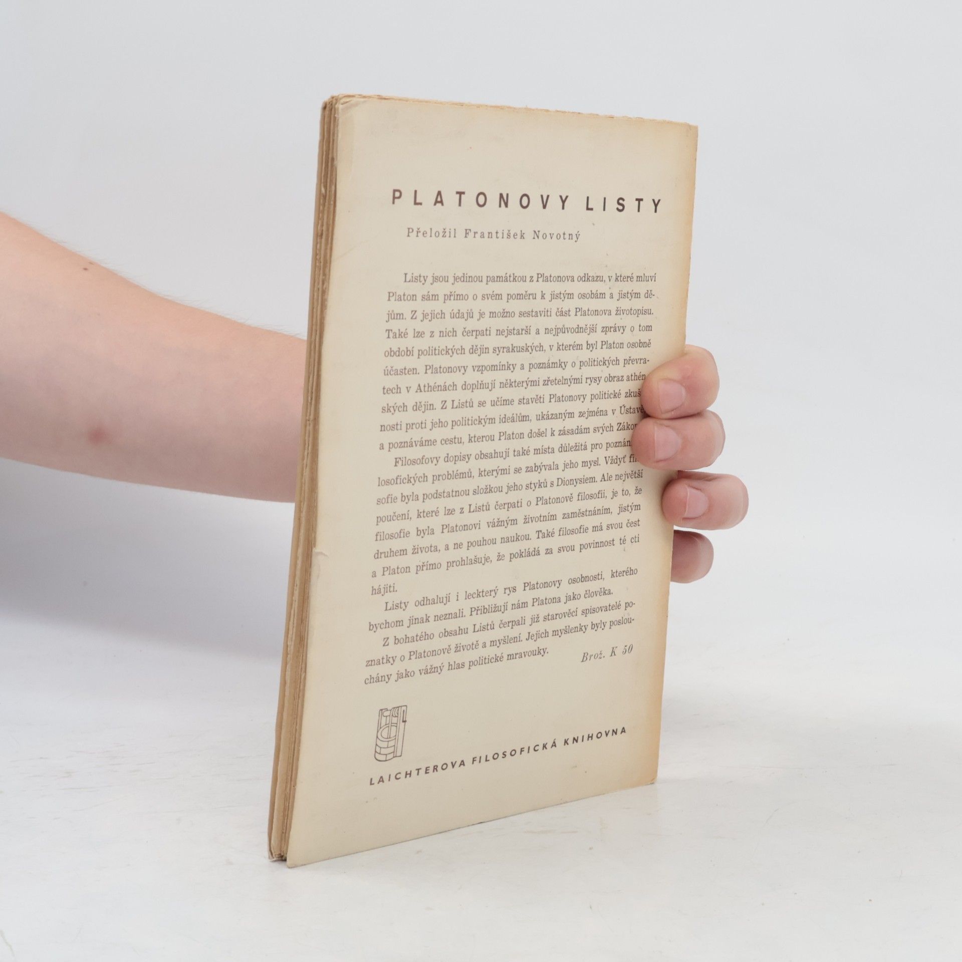 Platón Platonovy listy