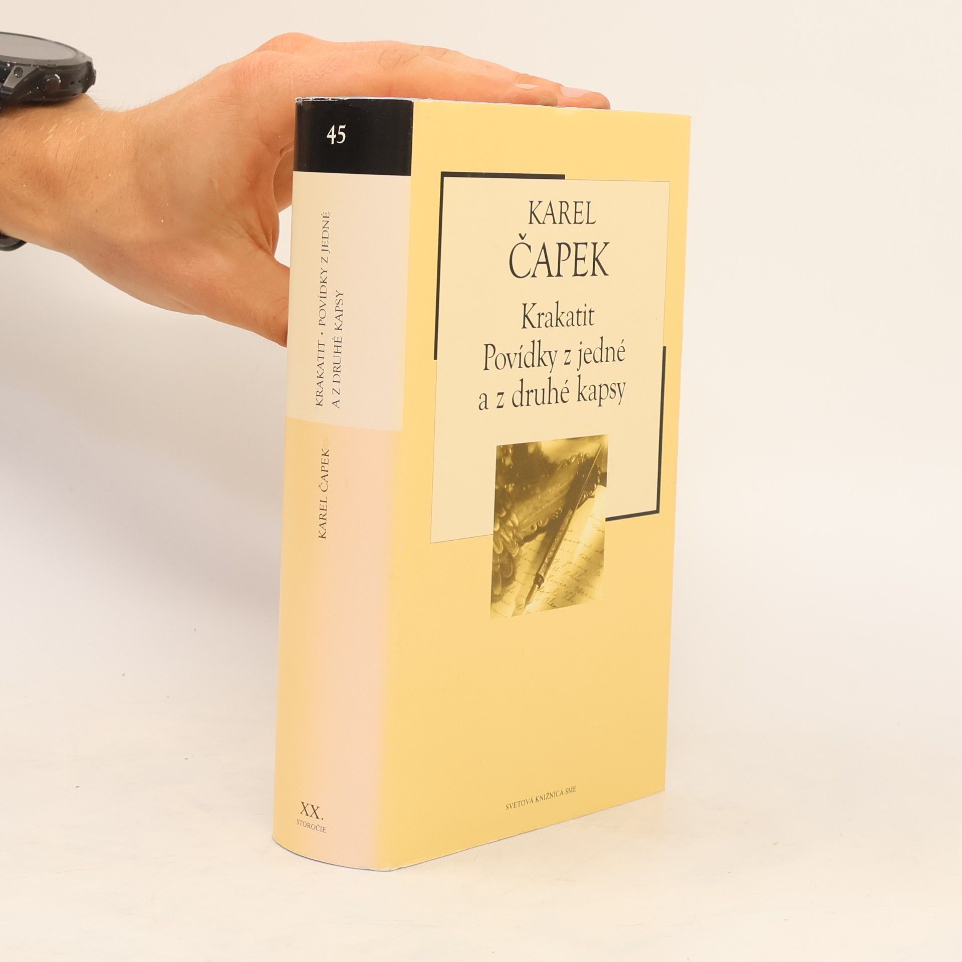Karel Čapek Krakatit. Povídky z jedné a z druhé kapsy