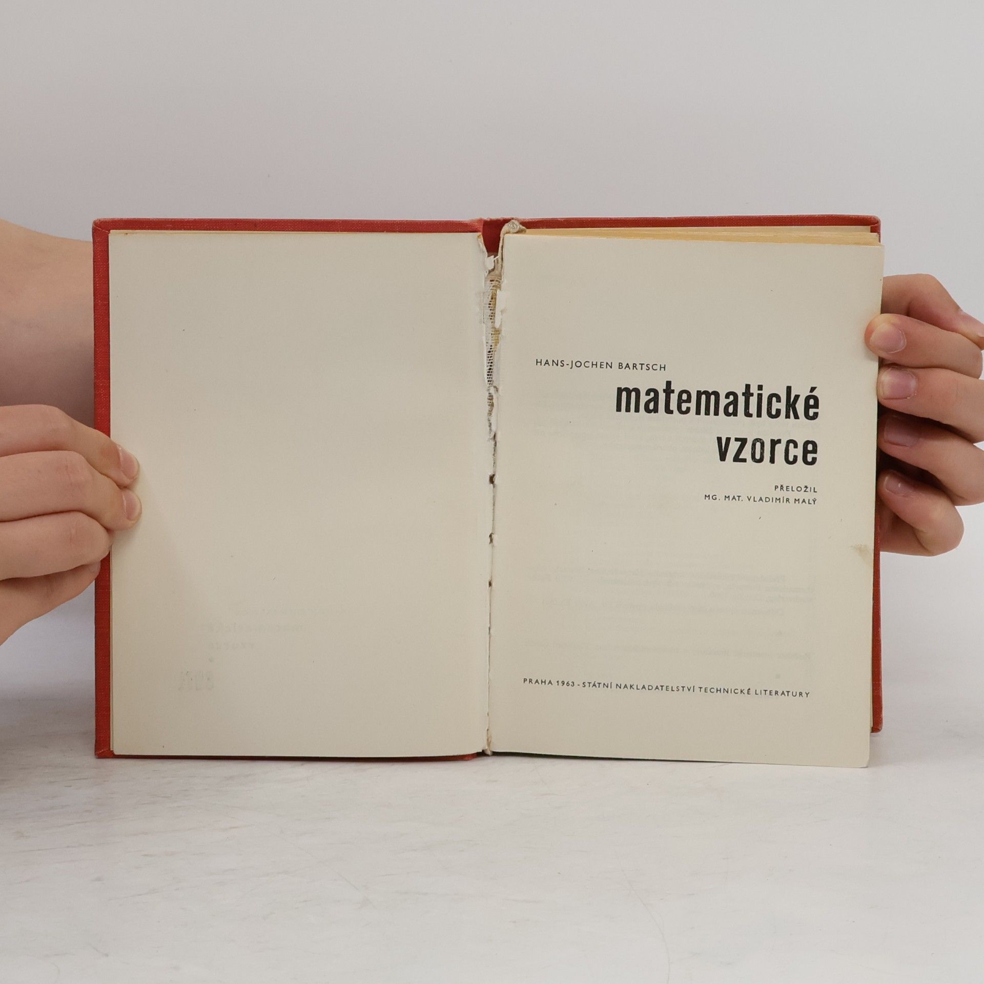 Hans Jochen Bartsch Matematické vzorce