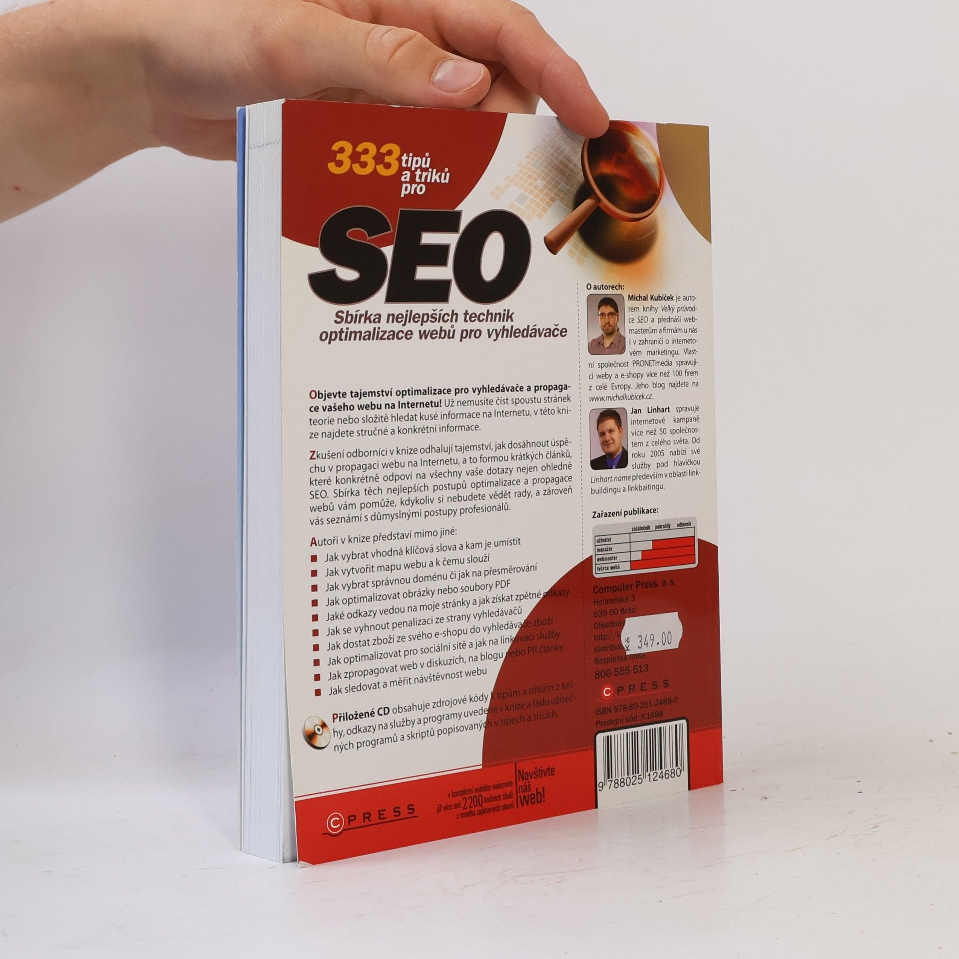 Michal Kubíček 333 tipů a triků pro SEO