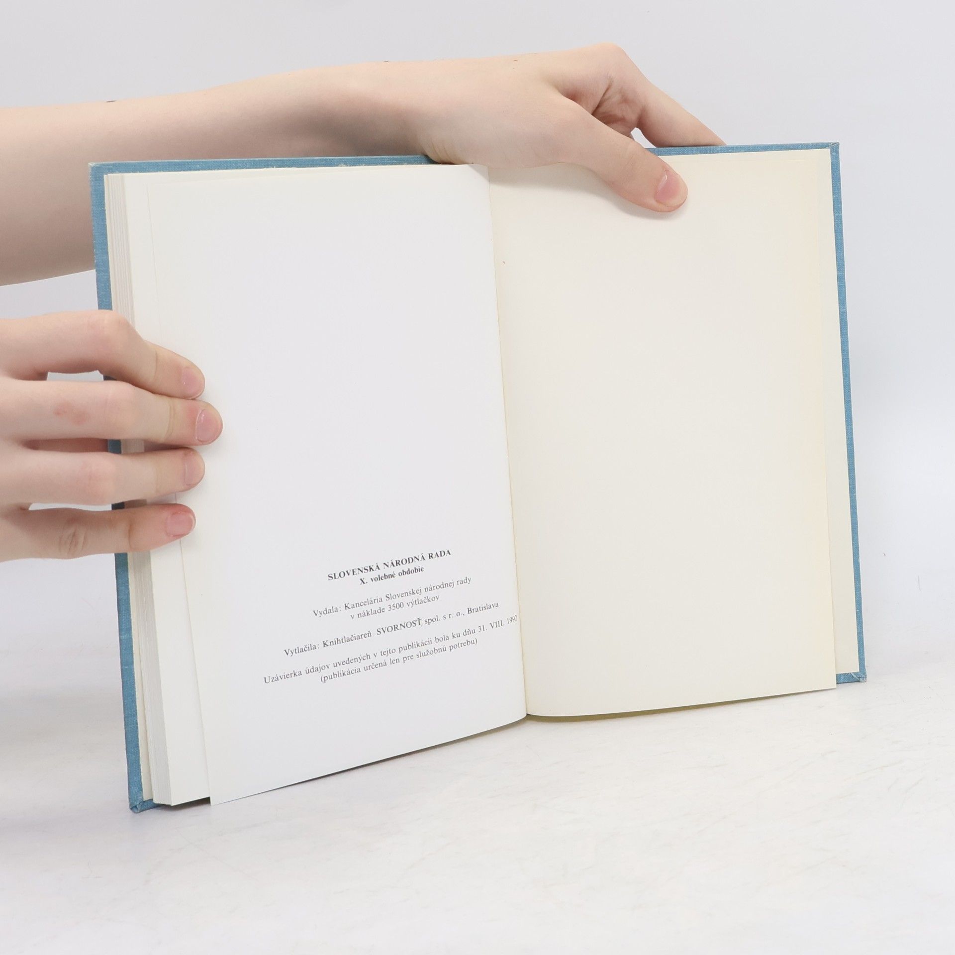 Autores varios Slovenská národná rada : X. volebné obdobie