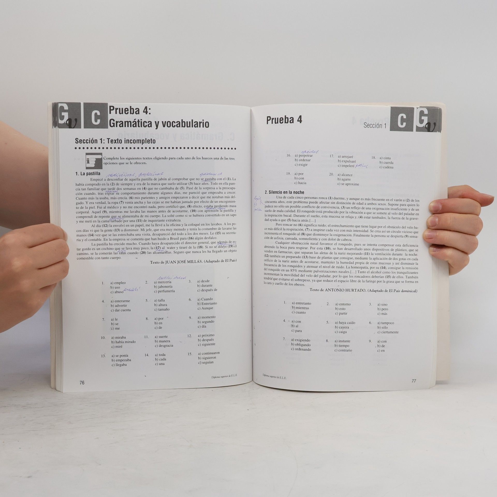 Dolores Gálvez Diploma superior. Preparación para el diploma superior de Espaňol lengua extranjera