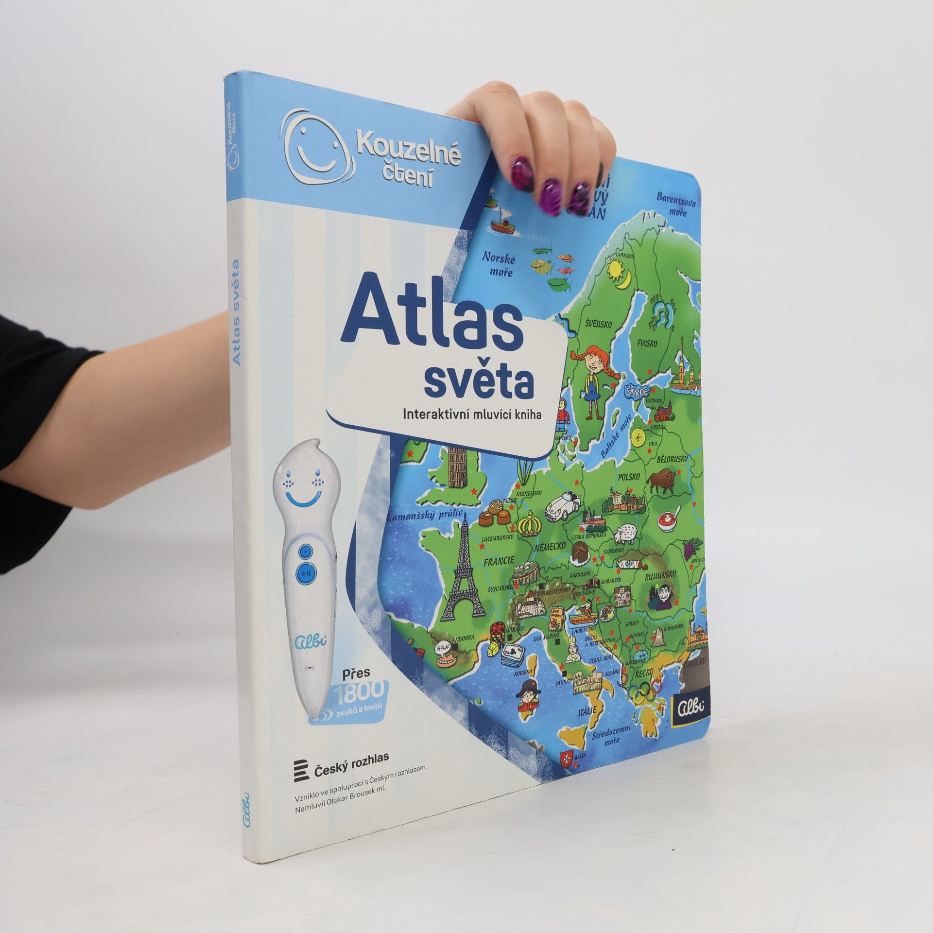 Tereza Kocová Atlas světa. Interaktivní mluvící kniha