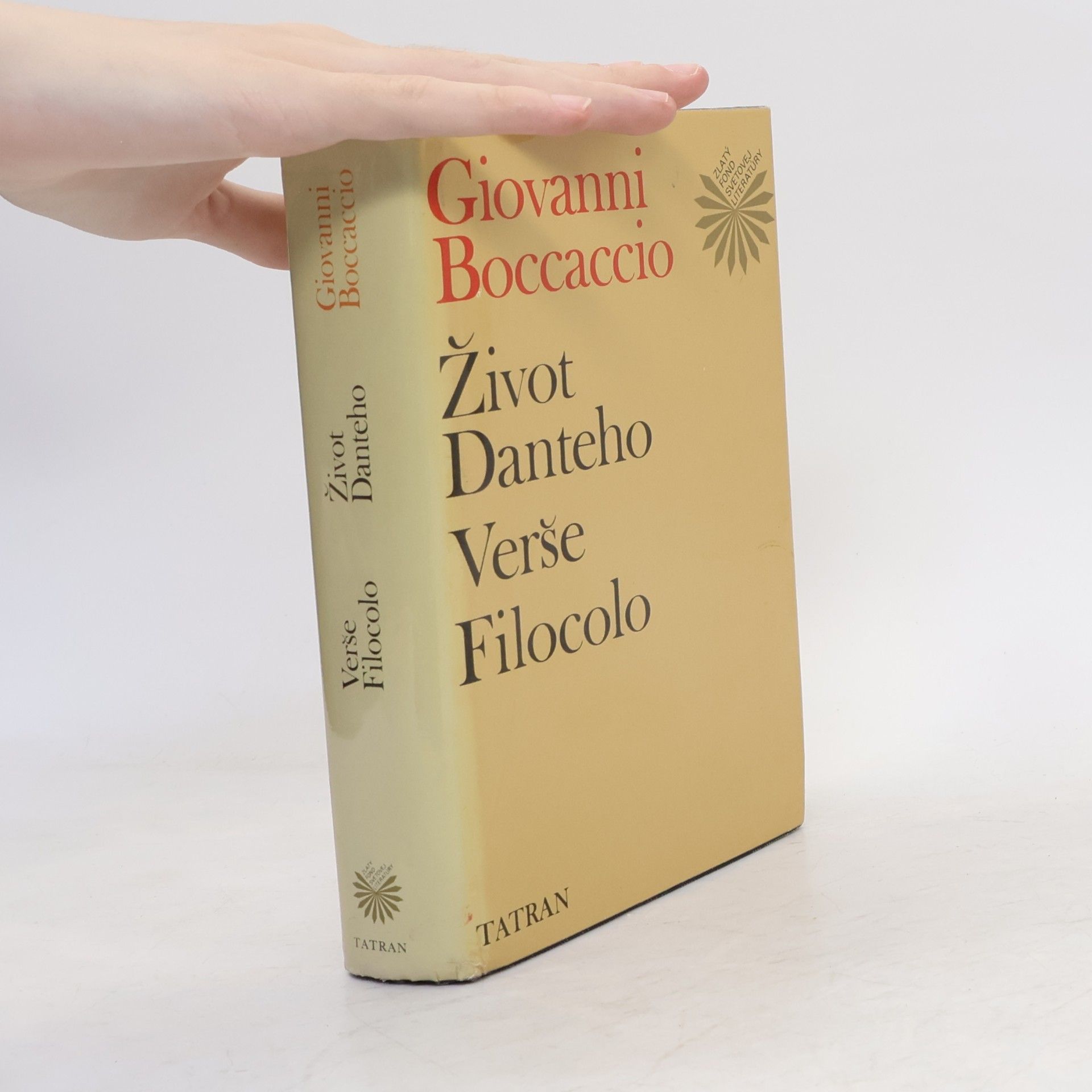 Giovanni Boccaccio Život Danteho, Verše, Filocolo