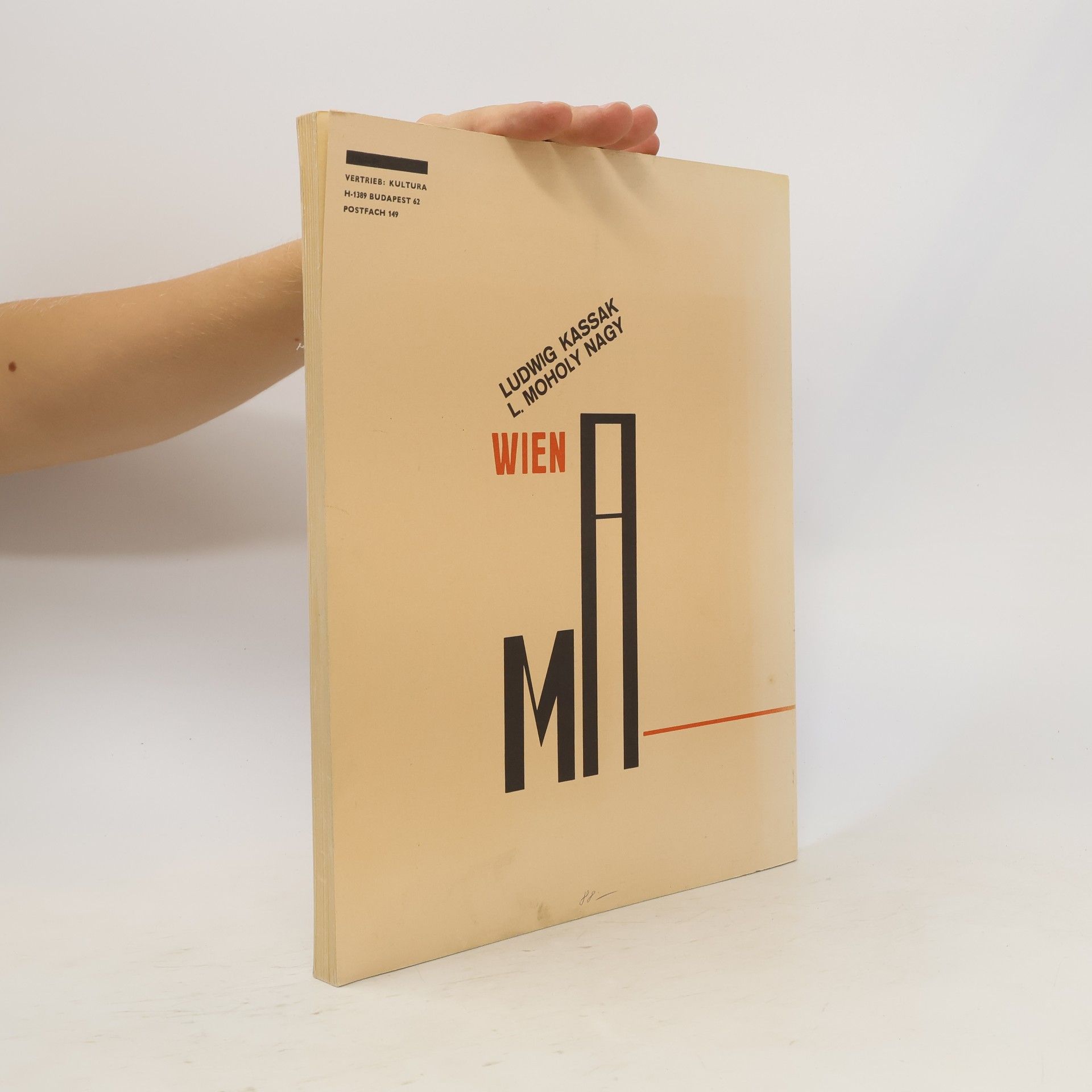 Lajos Kassák Buch neuer Künstler: Faksimile der 1922 erschienenen Erstausgabe