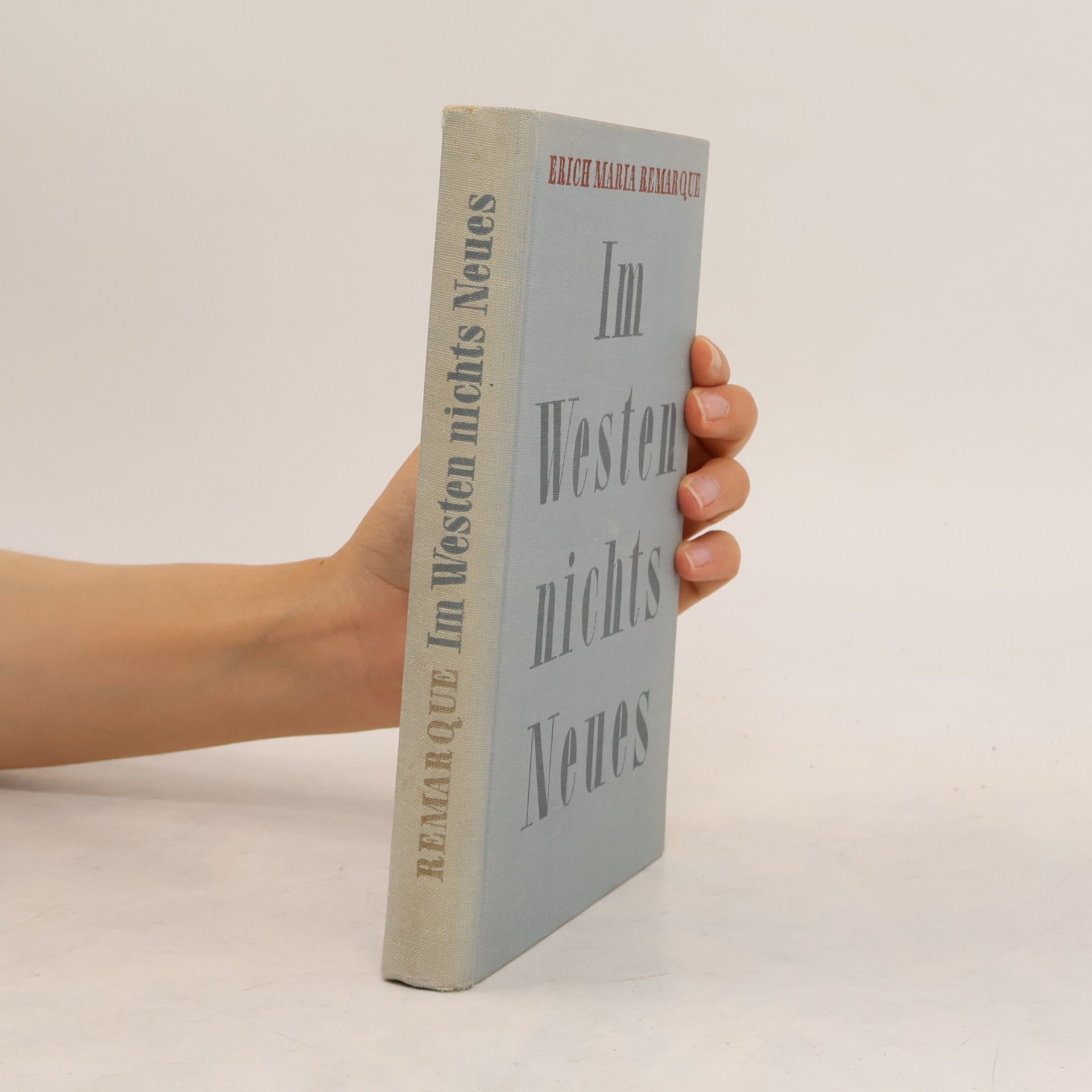 Erich Maria Remarque Im Westen nichts Neues