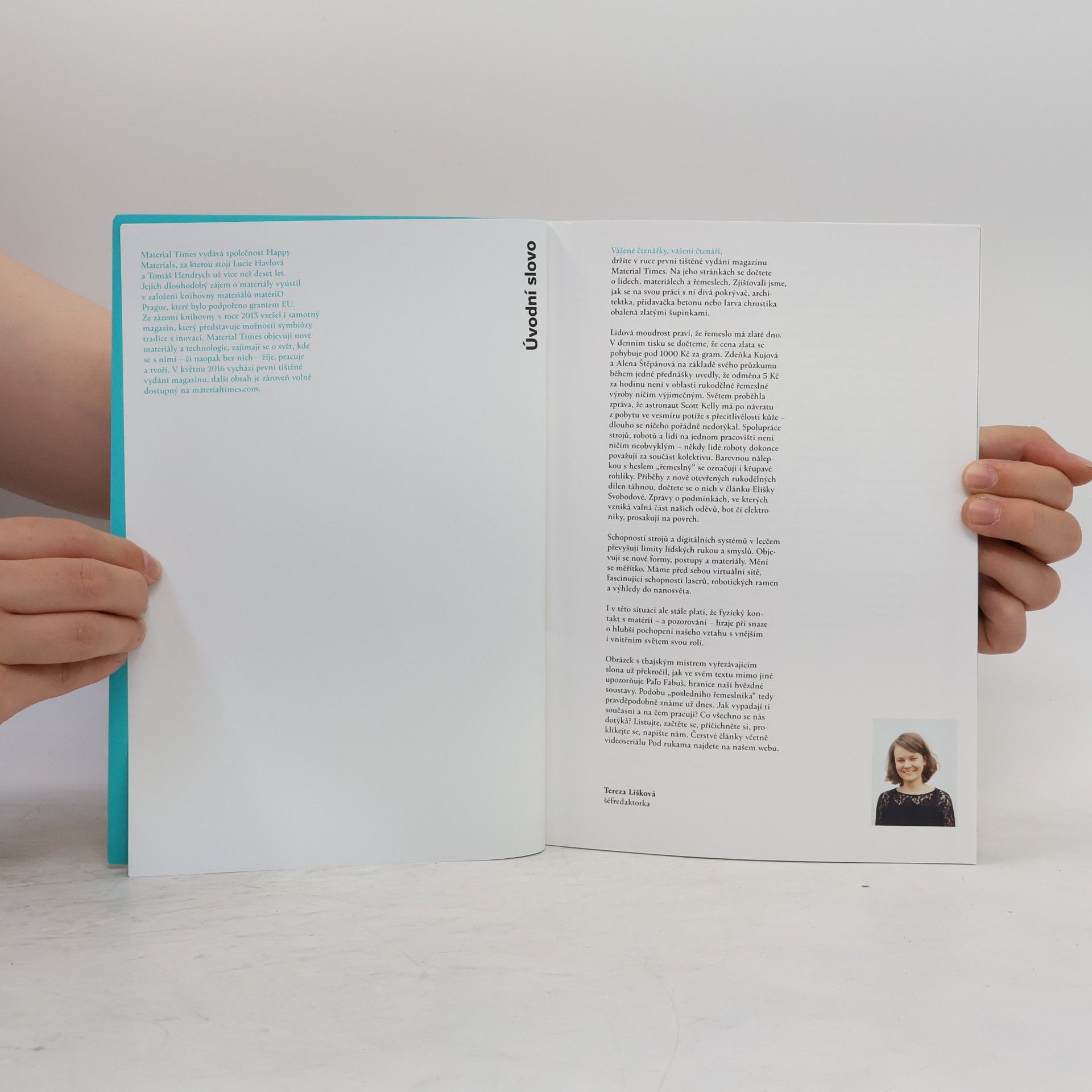 Tereza Lišková Material Times 1/2016