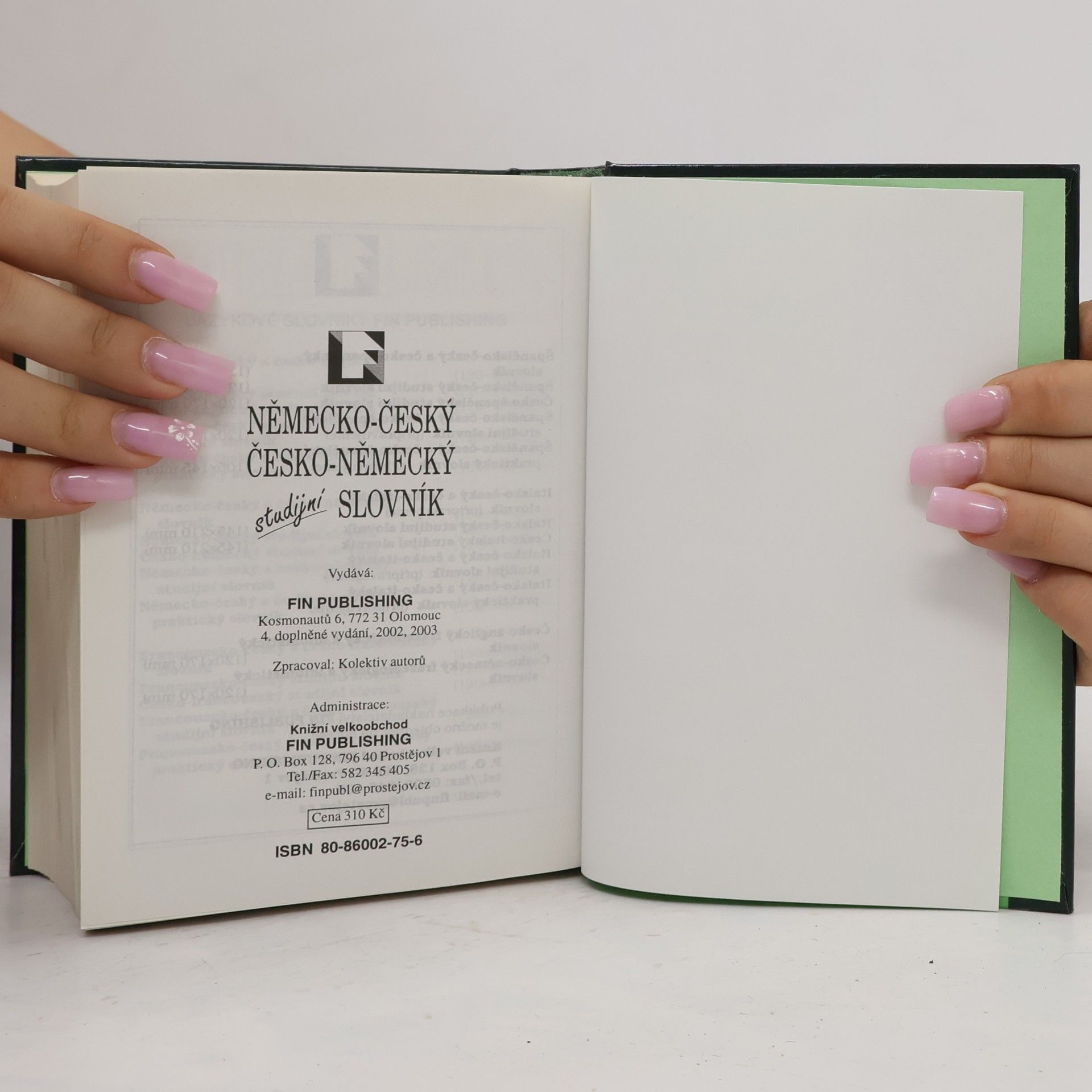 Autorenkollektiv Německo-český, česko-německý studijní slovník