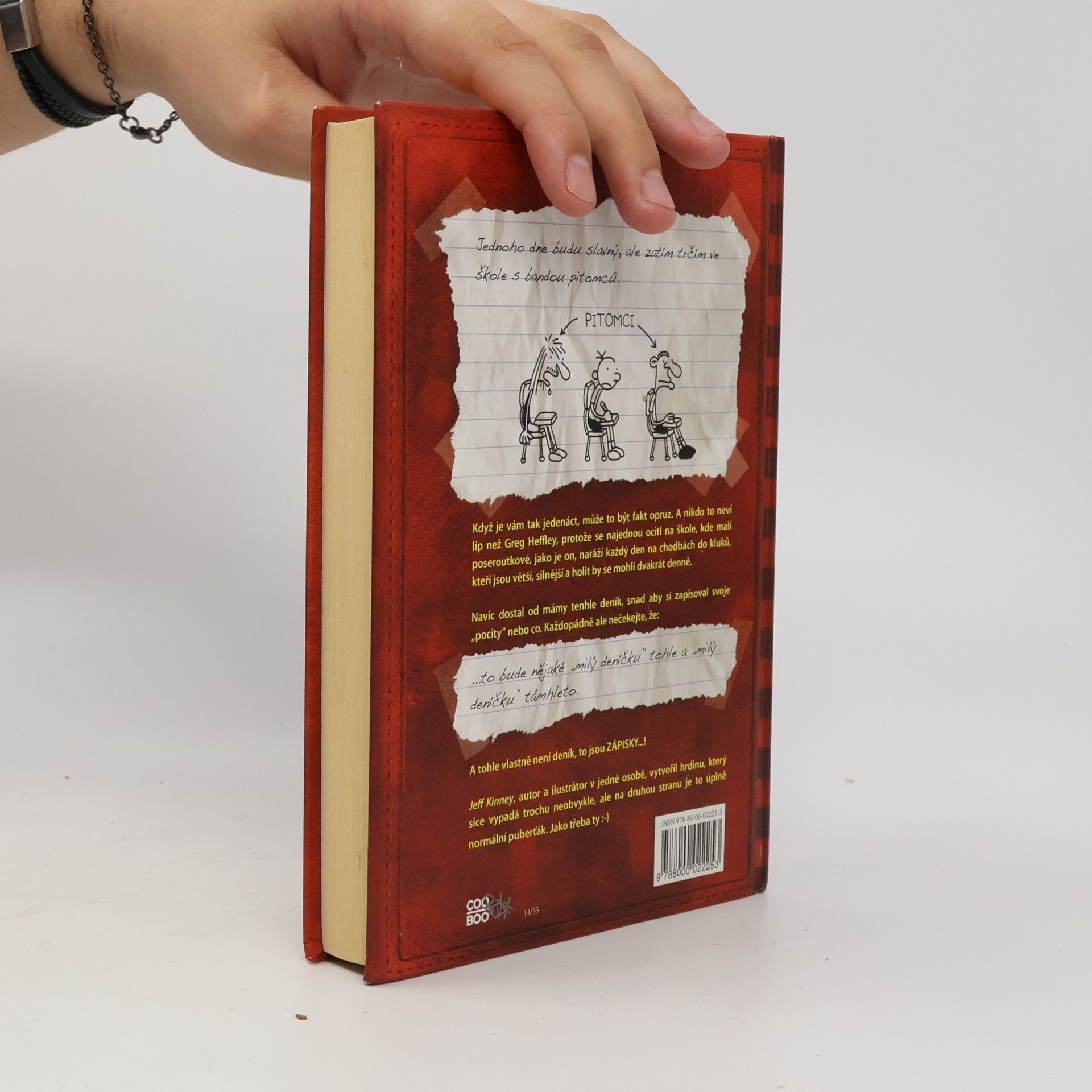 Jeff Kinney Deník malého poseroutky 1