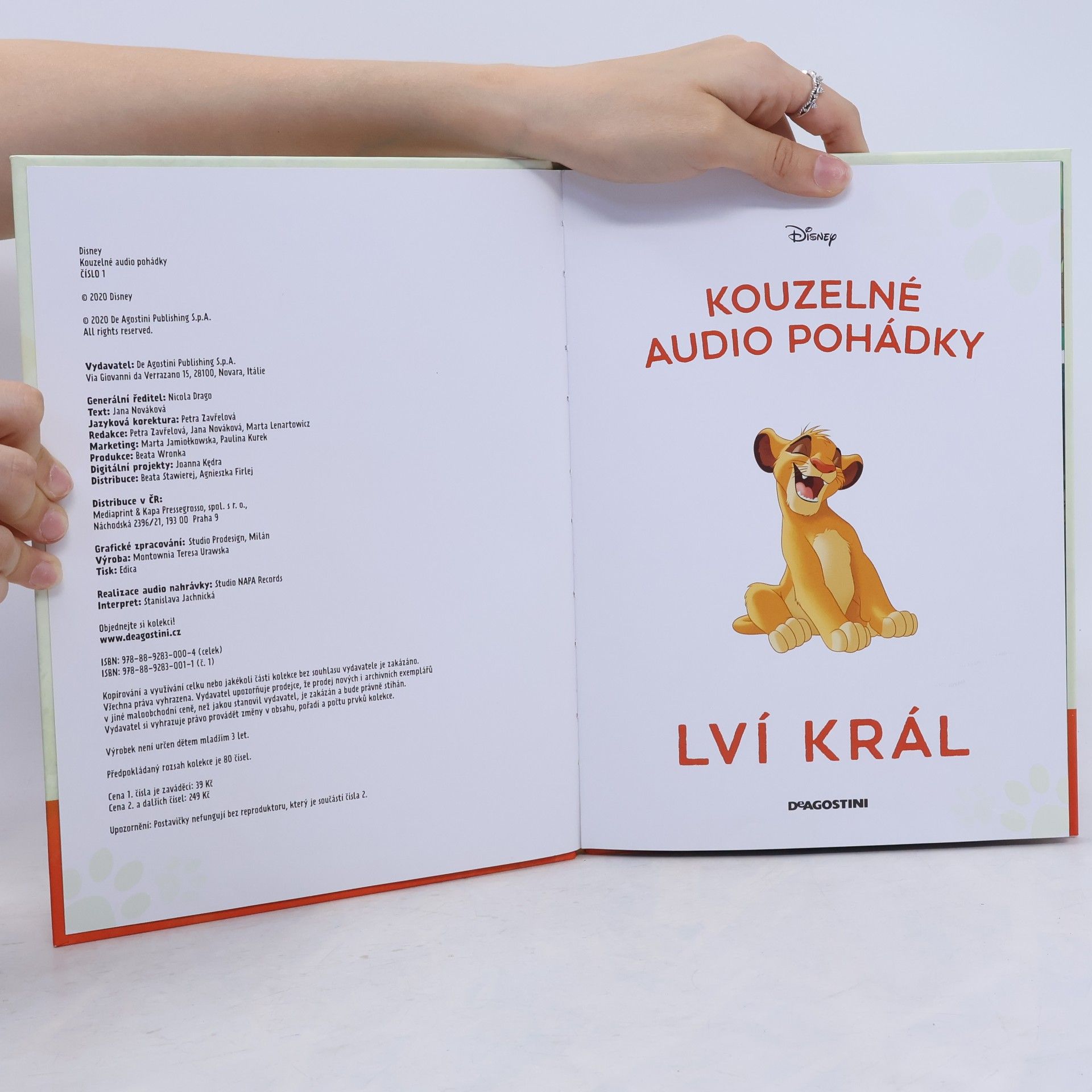Collectif d'auteurs Kouzelné audio pohádky 1. Lví král