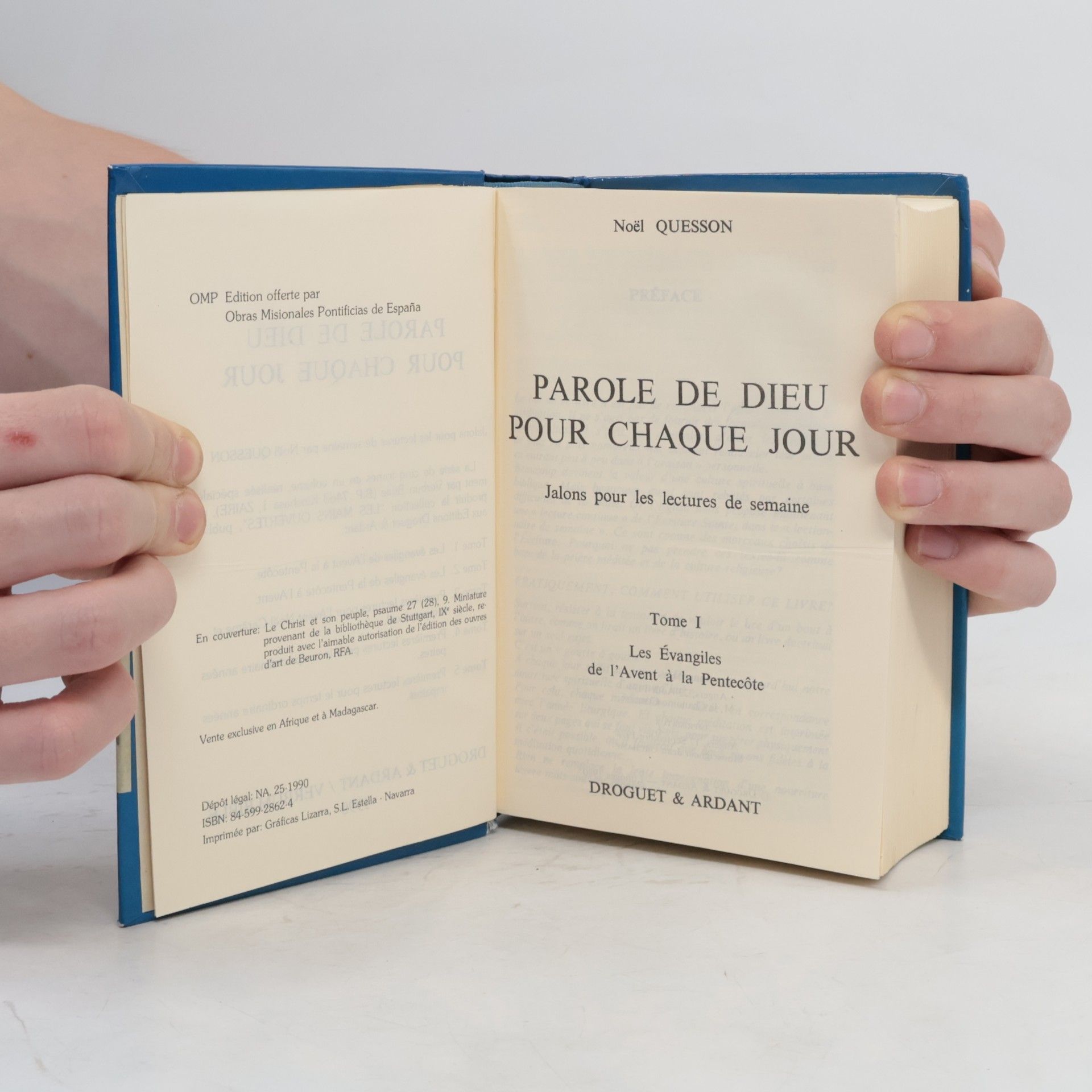 Noël Quesson Parole de Dieu pour chaque jour. Tome I