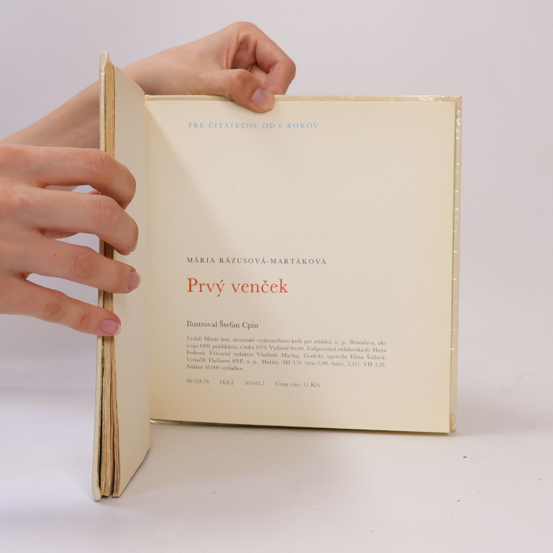 Mária Rázusová Martáková Prvý venček
