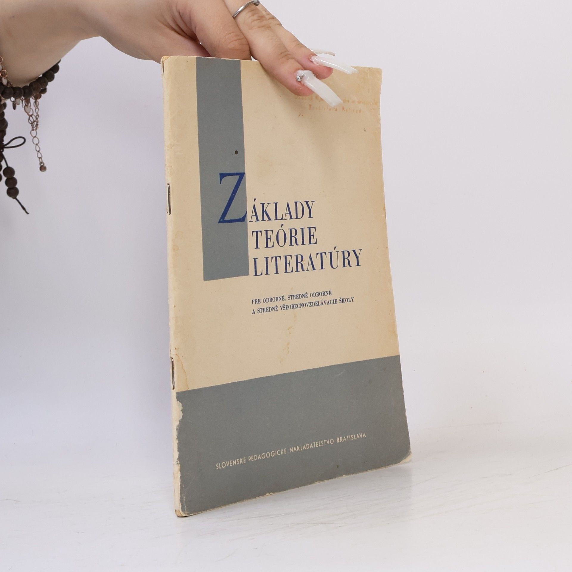 Kolektív autorov Základy teórie literatúry