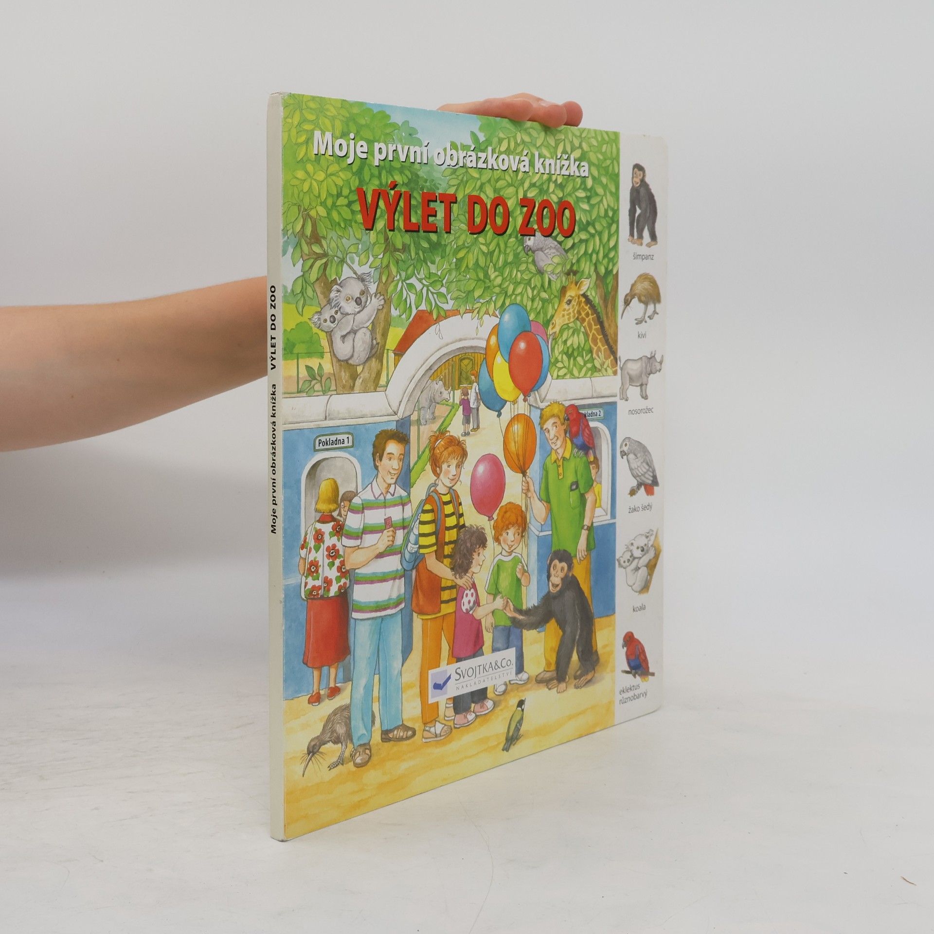 Jiří Steiner Výlet do ZOO - Moje první obrázková knížka