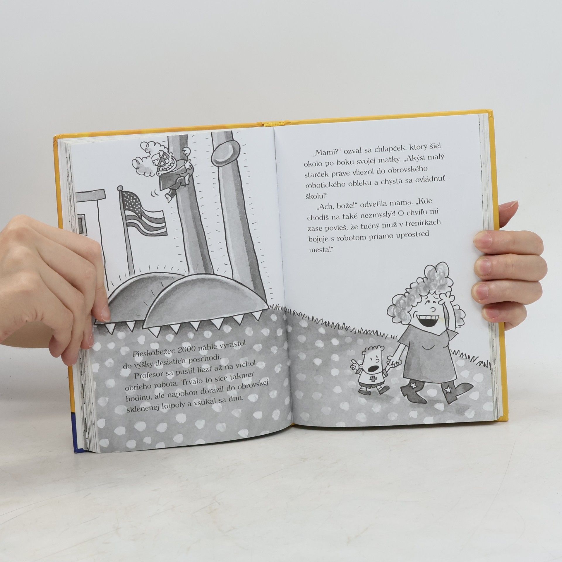 Dav Pilkey Kapitán Bombarďák a pochybný plán profesora Pokakaného