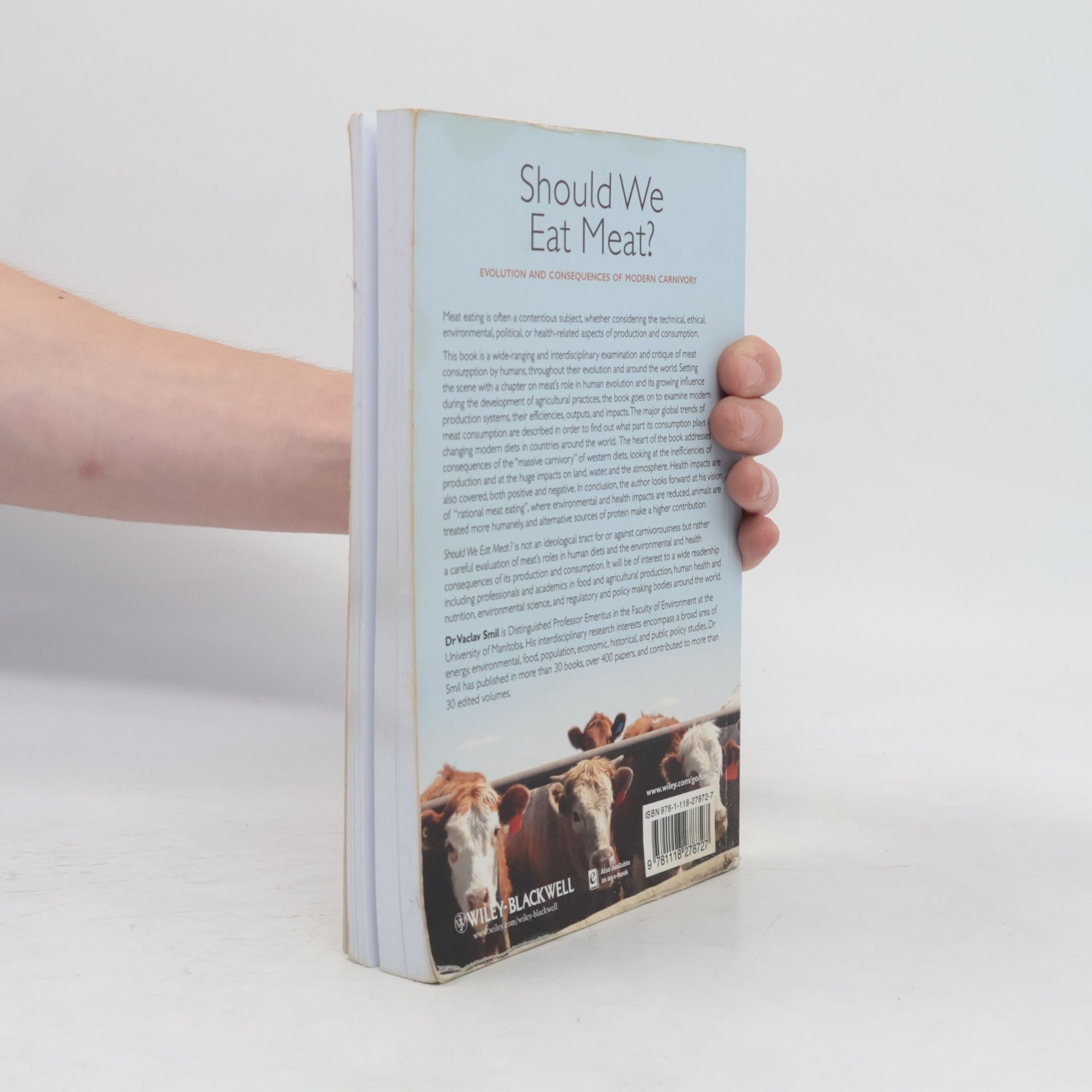Vaclav Smil Should We Eat Meat?