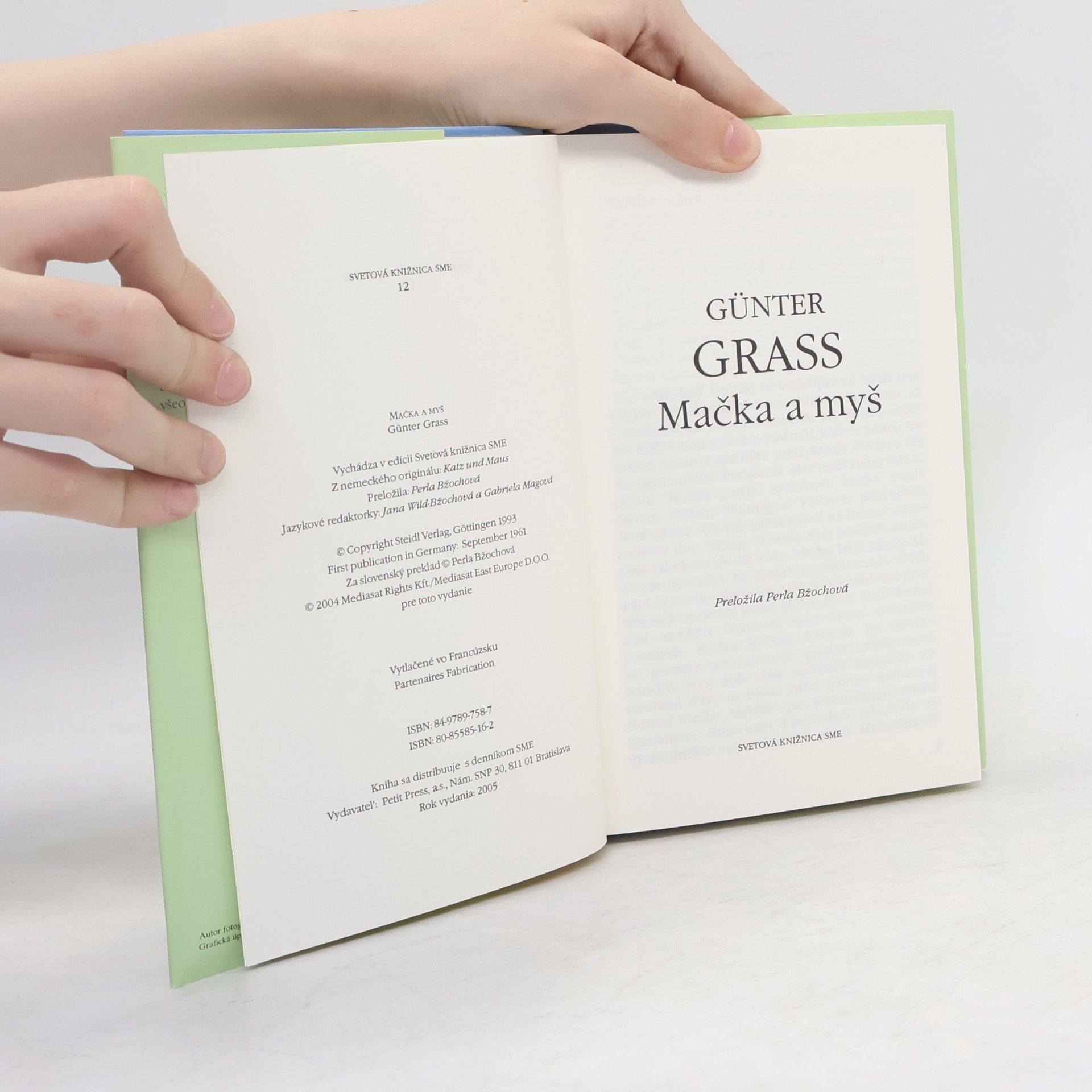 Günter Grass Mačka a myš