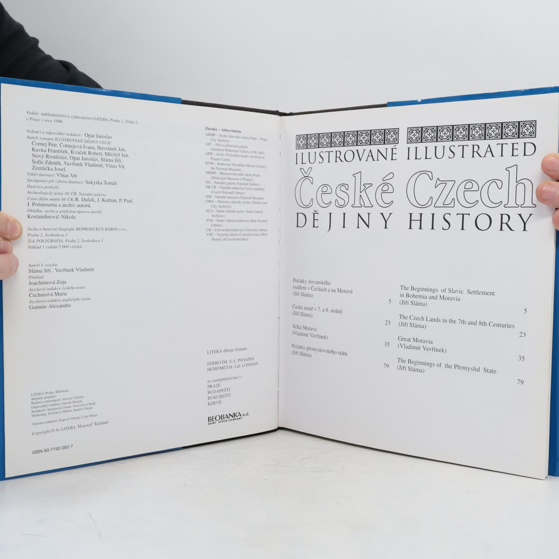 Jiří Sláma Ilustrované české dějiny 1 / Illustrated Czech History 1