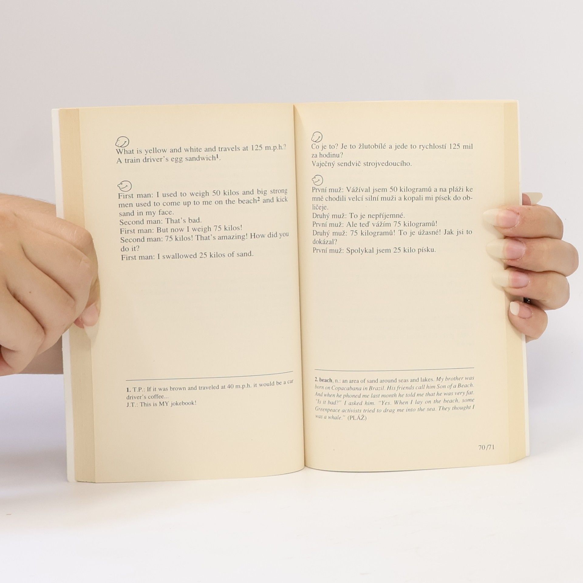Jeremy Taylor Czech-English Joke Book. Česko-anglická kniha vtipů