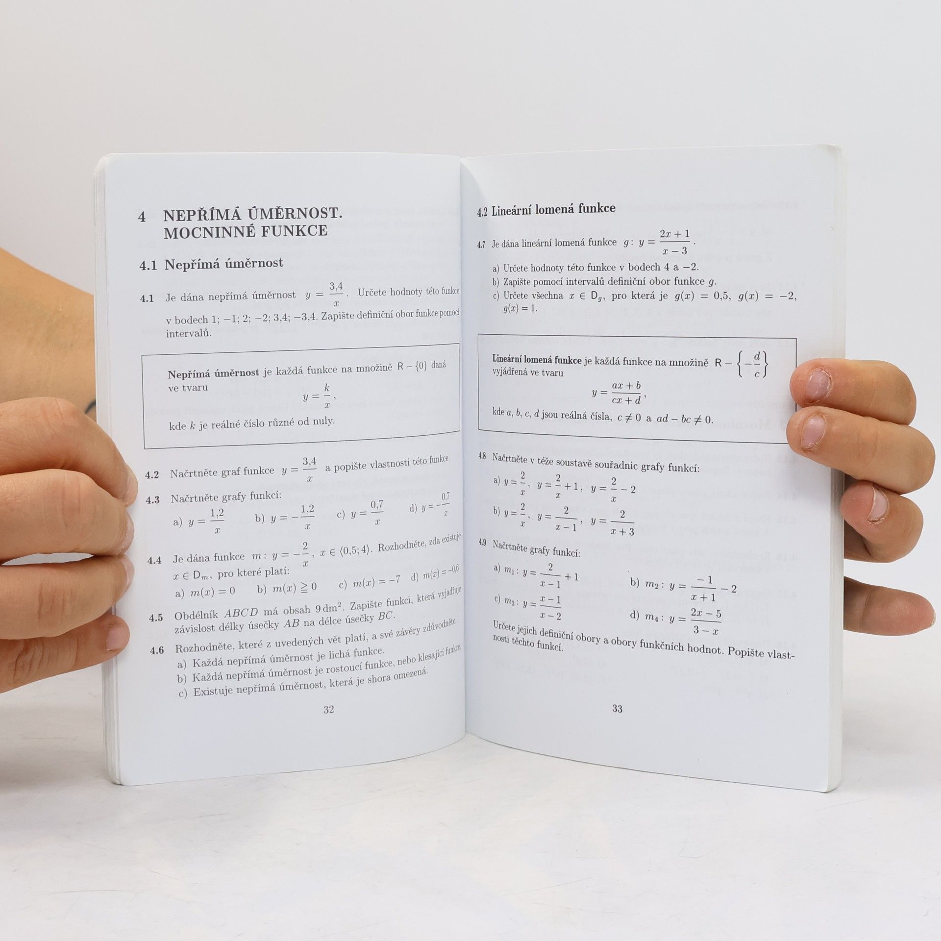 Oldřich Odvárko Sbírka úloh z matematiky pro gymnázia. Funkce