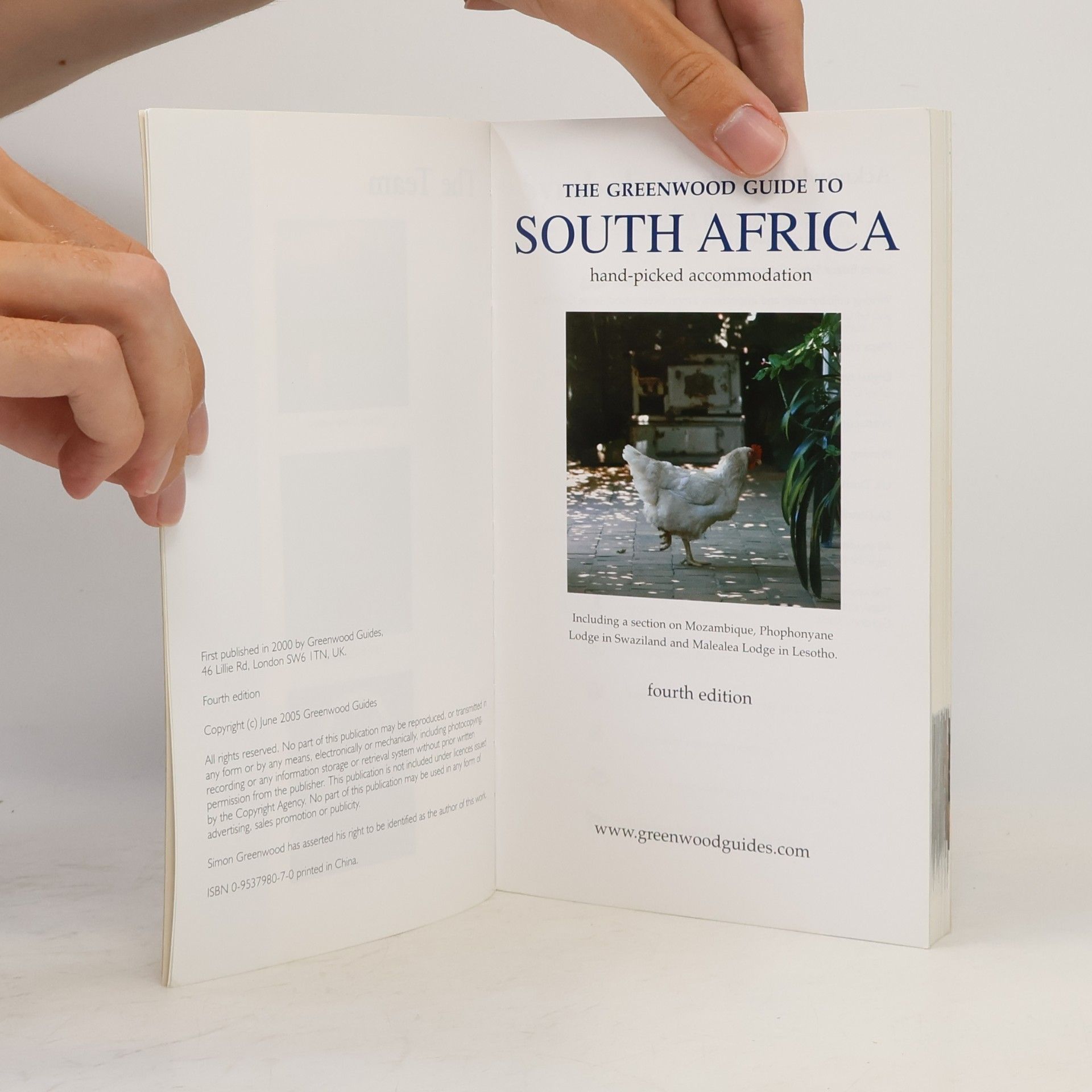 Simon Greenwood Greenwood Guides: South Africa - Fourth Edition