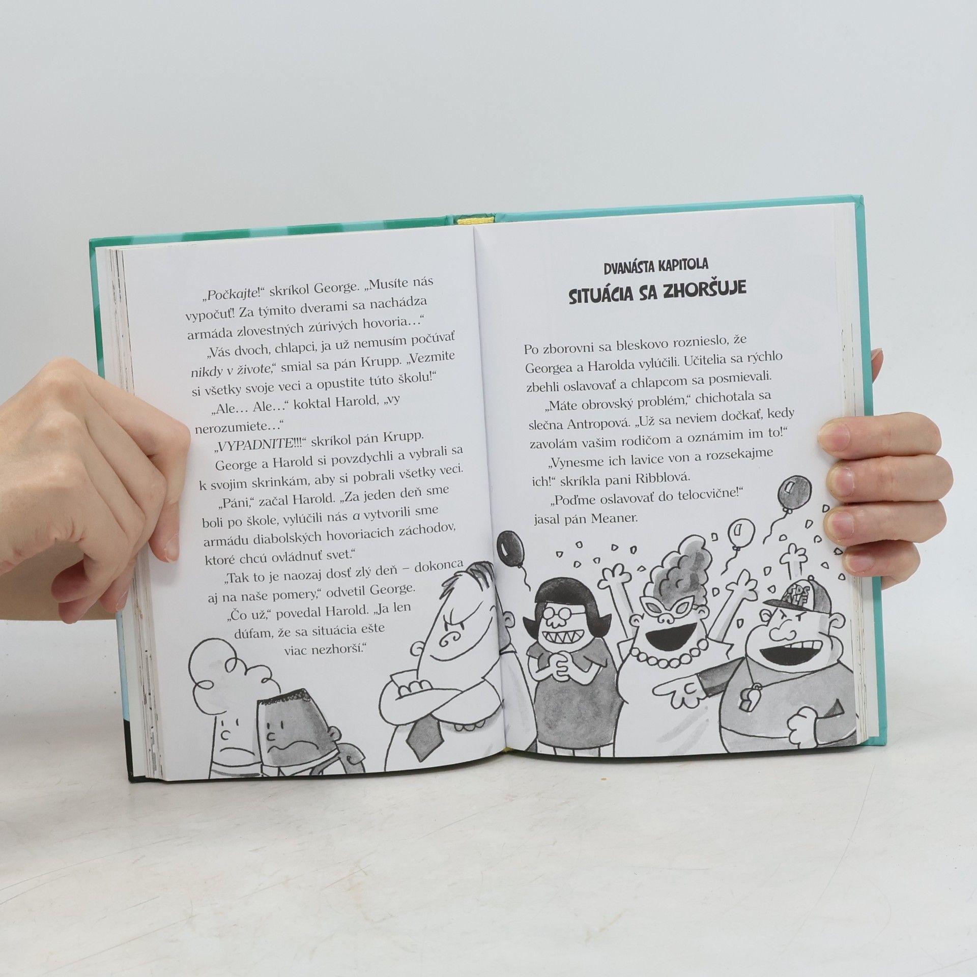Dav Pilkey Kapitán Bombarďák a útok hovoriacich záchodov
