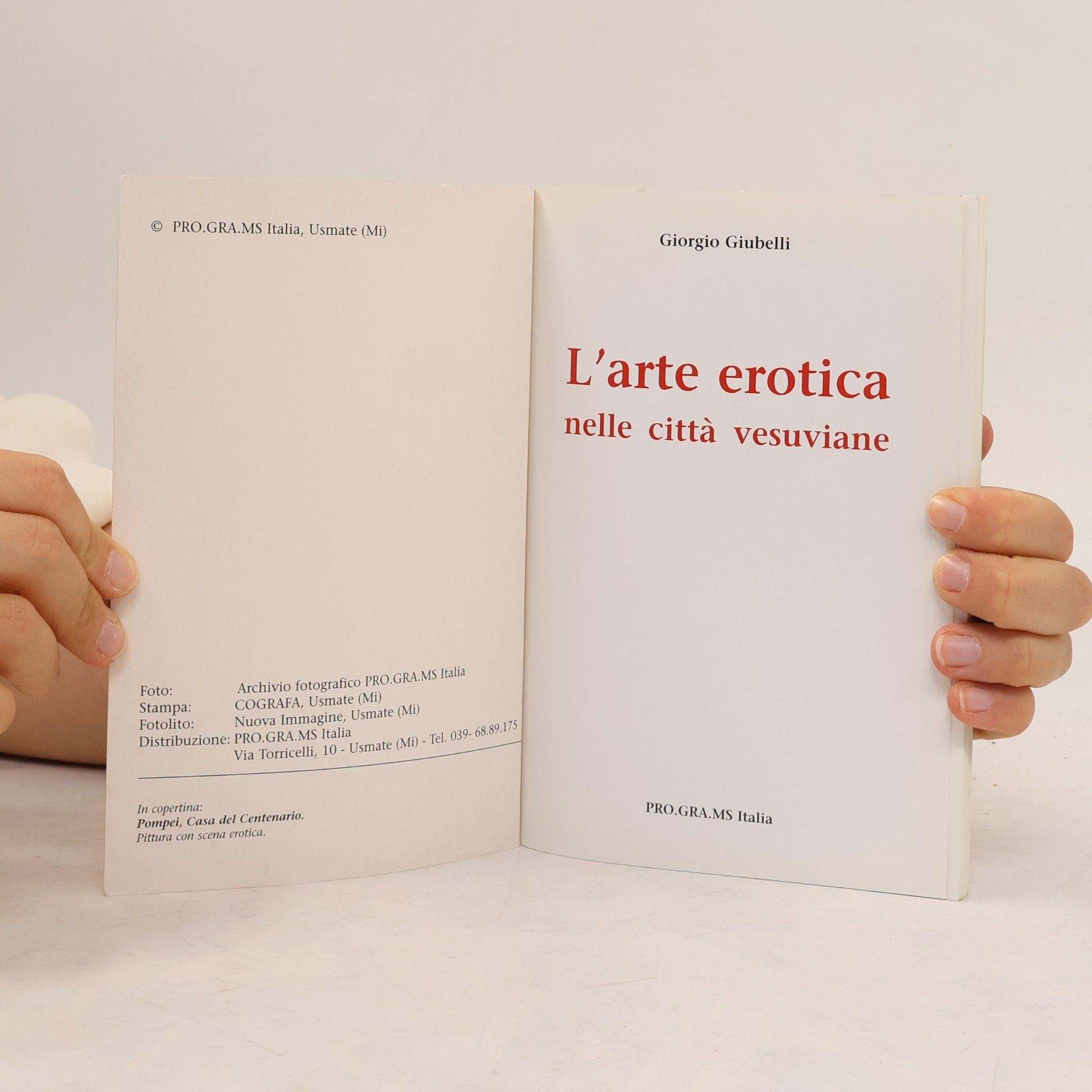 Giorgio Giubelli L'arte erotica nelle città vesuviane