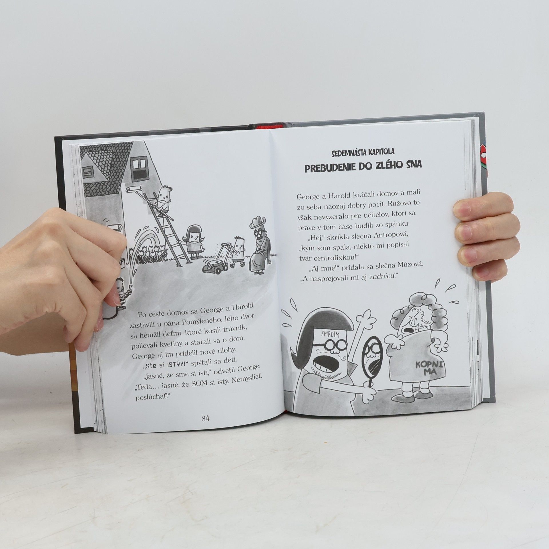 Dav Pilkey Kapitán bombarďák a páchnuca príhoda s pánom smradohlavom
