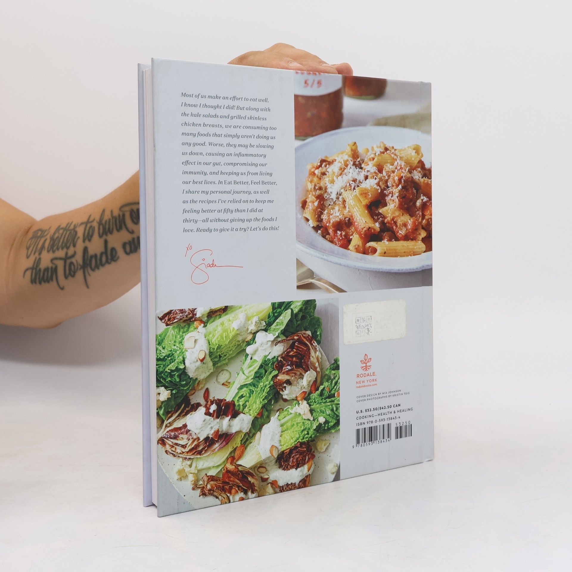 Giada De Laurentiis Eat Better, Feel Better: My Recipes for Wellness and Healing, Inside and Out - Plus a 21-Day Meal Plan & a Cleansing 3-Day Reboot