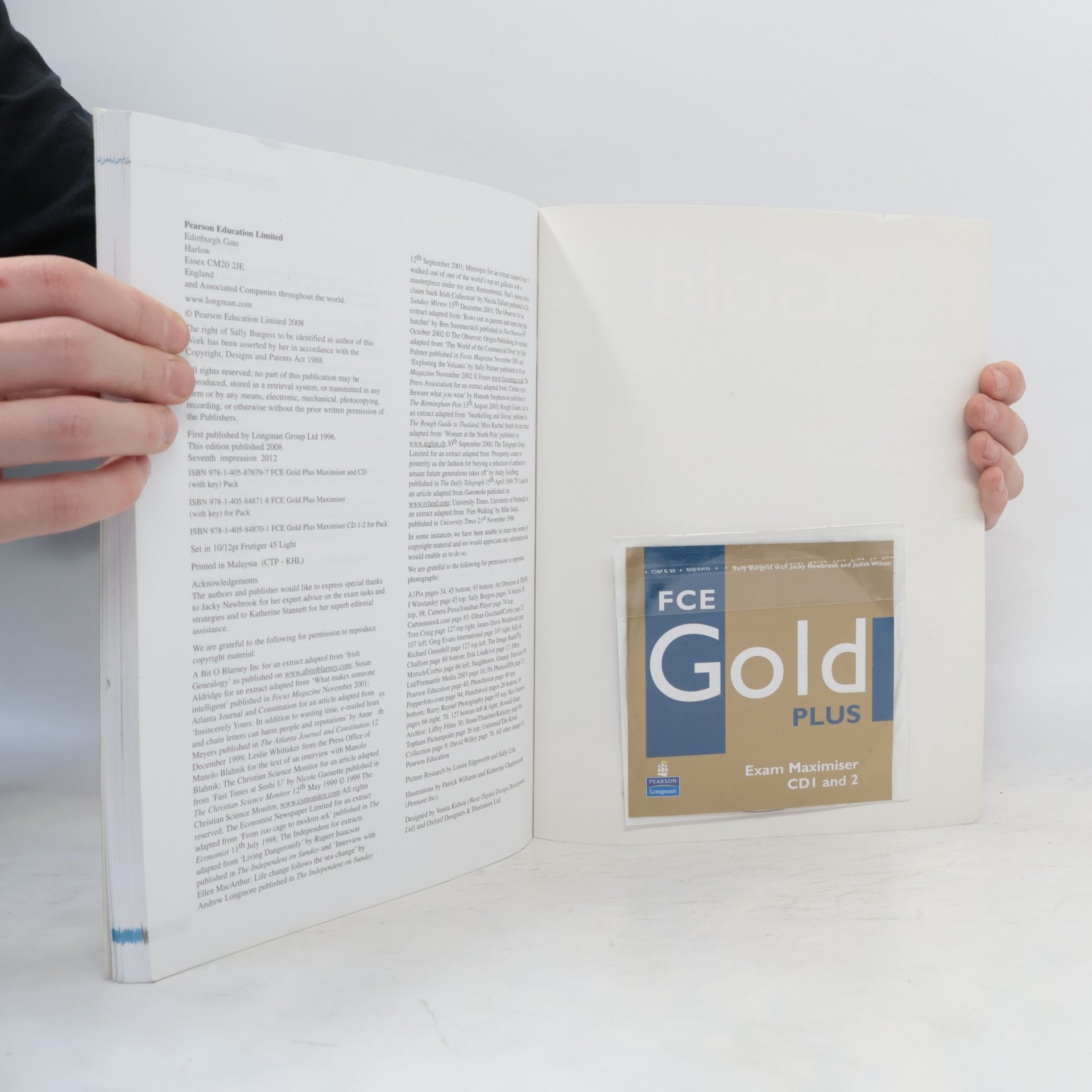 Various authors FCE gold plus : exam maximiser with key