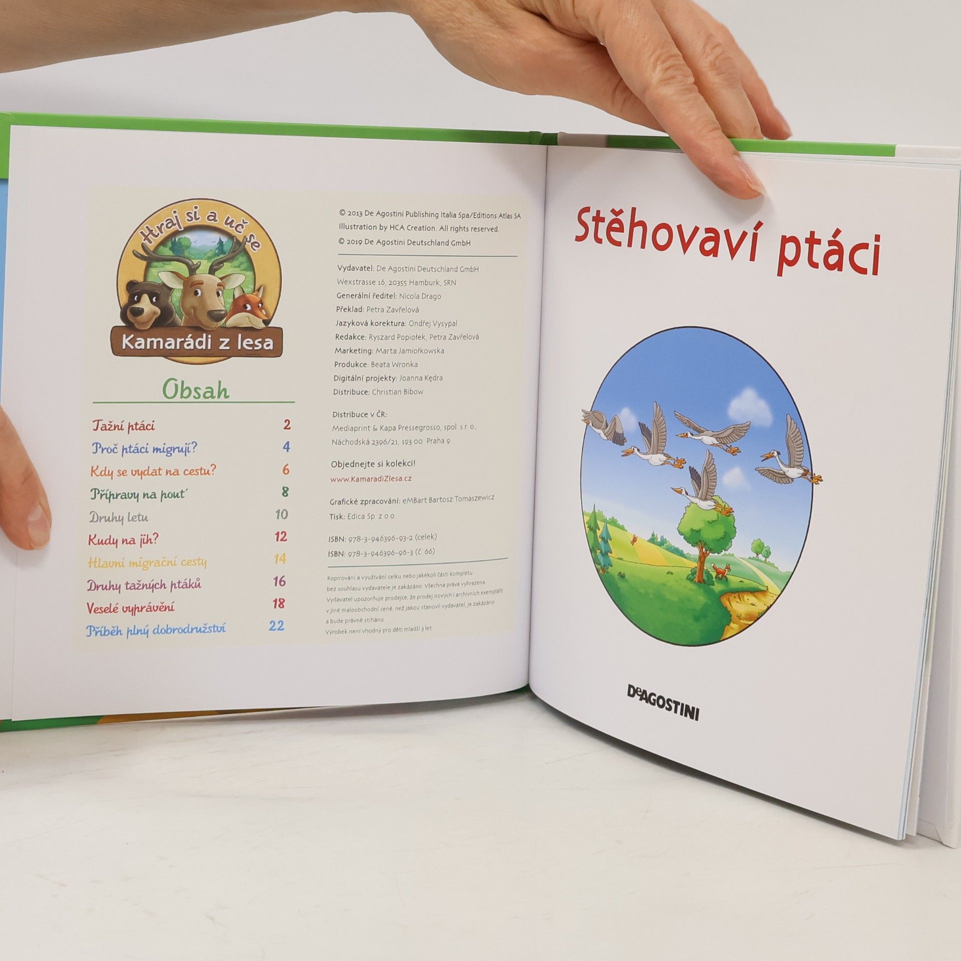 Collectif d'auteurs Bydlím v lese 66. Stěhovaví ptáci