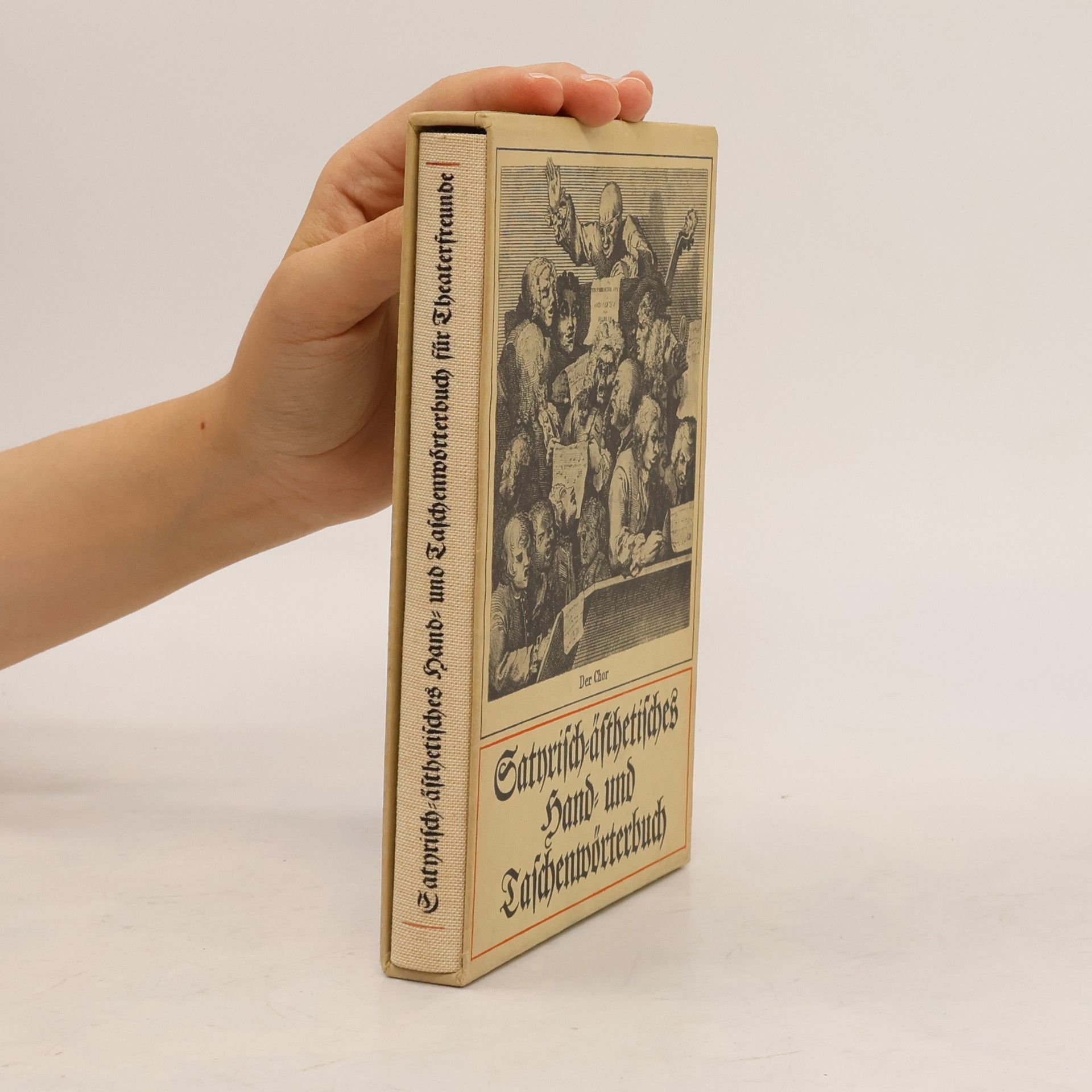 Johann Friedrich Schütze Satyrisch-ästhetisches Hand- und Taschenwörterbuch