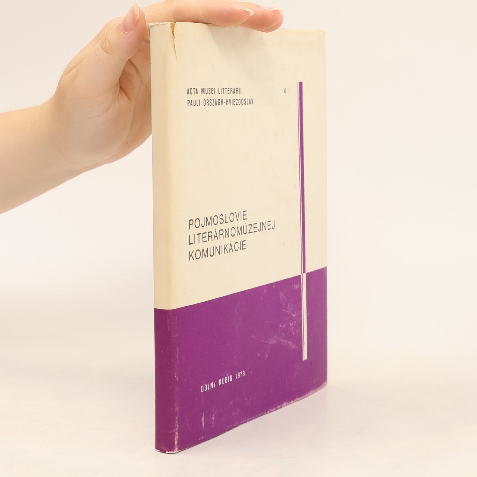 Autorenkollektiv Pojmoslovie literárnomúzejnej komunikácie