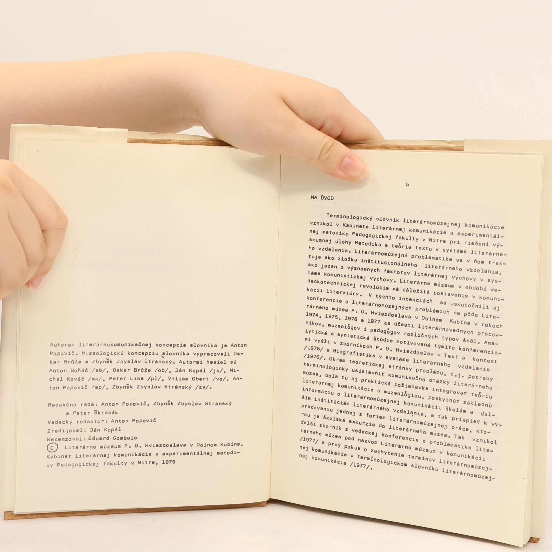Autorenkollektiv Pojmoslovie literárnomúzejnej komunikácie