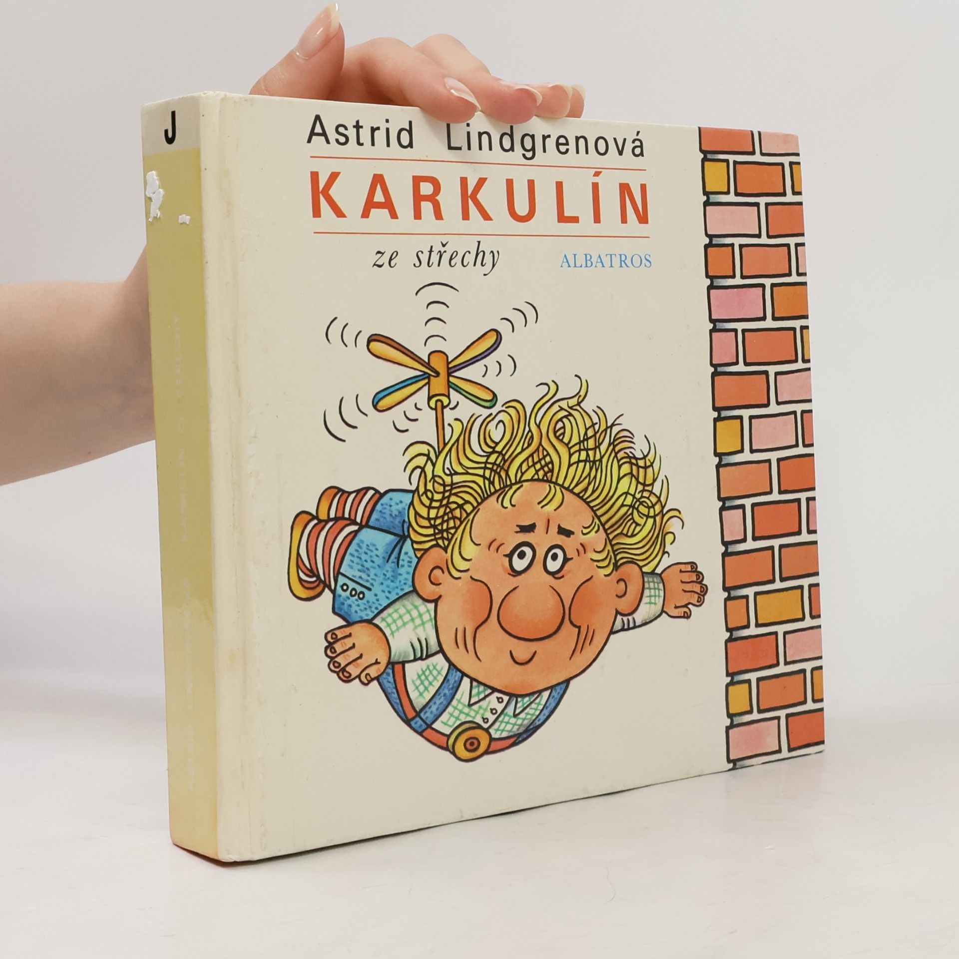 Astrid Lindgren Karkulín ze střechy