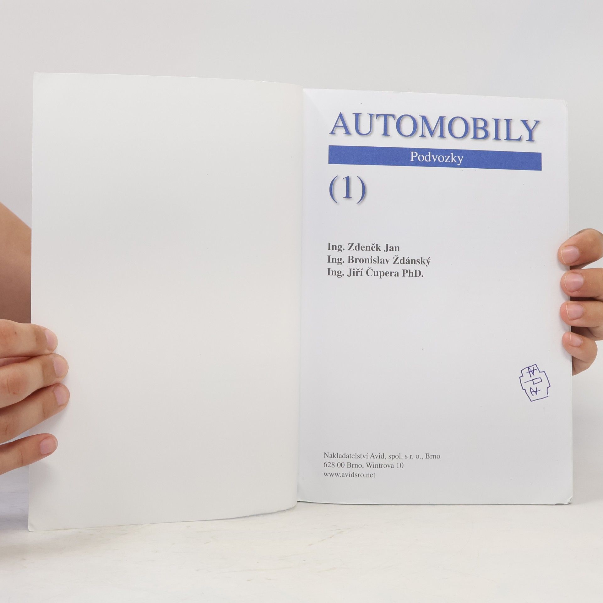 Bronislav Ždánský Automobily 1 - Podvozky