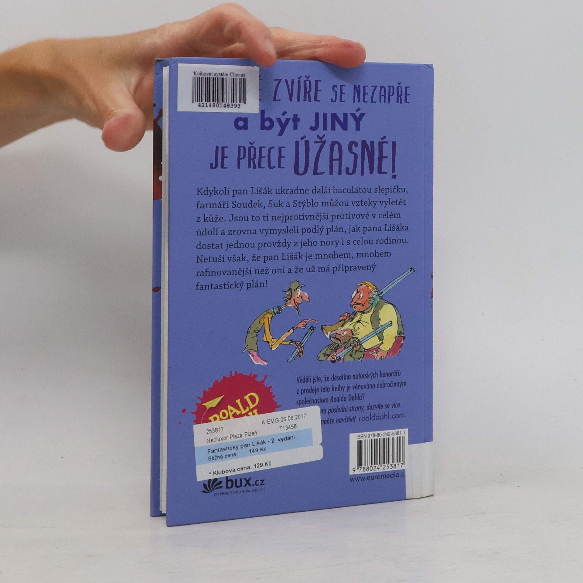 Roald Dahl Fantastický pan Lišák