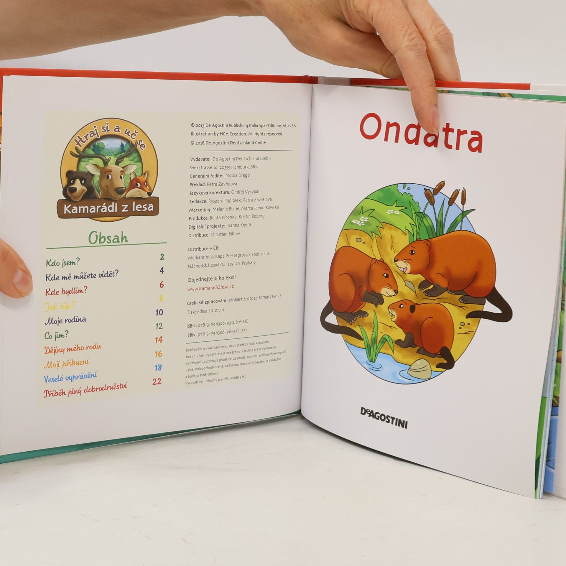 Autores varios Na okraji lesa 37. Ondatra