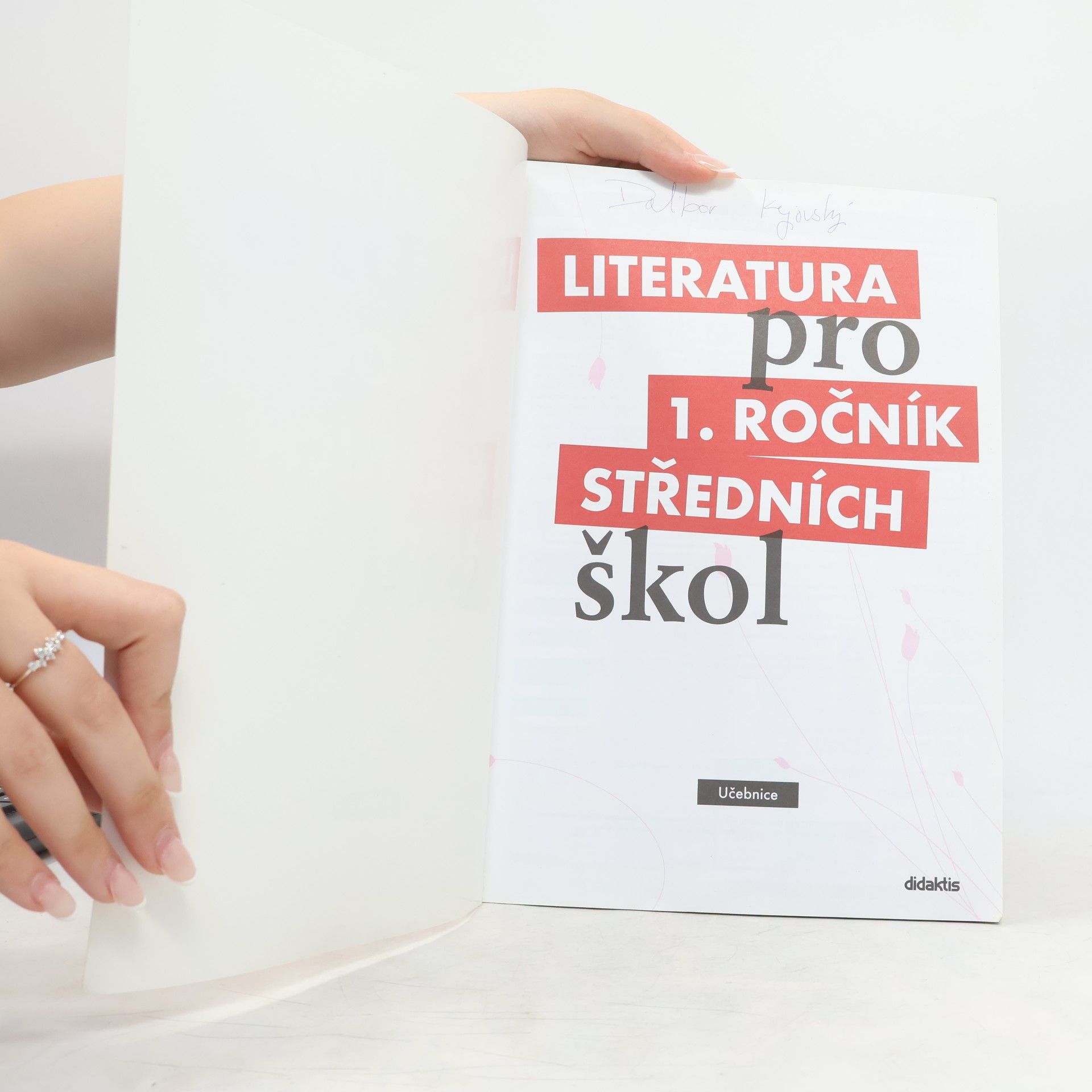 Renata Bláhová Literatura pro 1. ročník středních škol