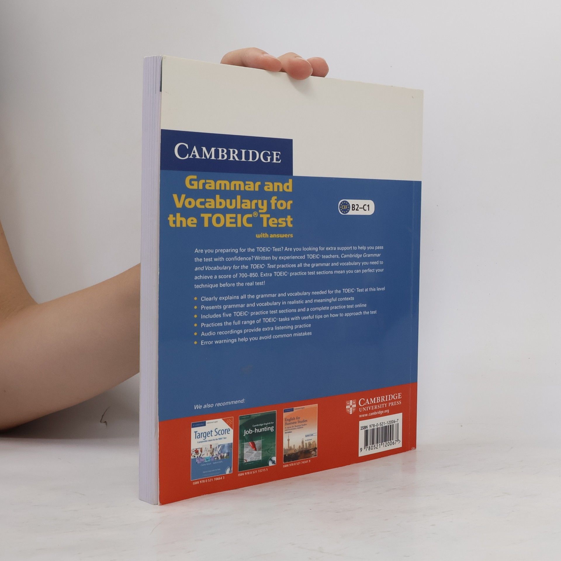 Jolene Gear Grammar and vocabulary for the TOEIC® test : with answers : self study grammar and vocabulary reference and practice