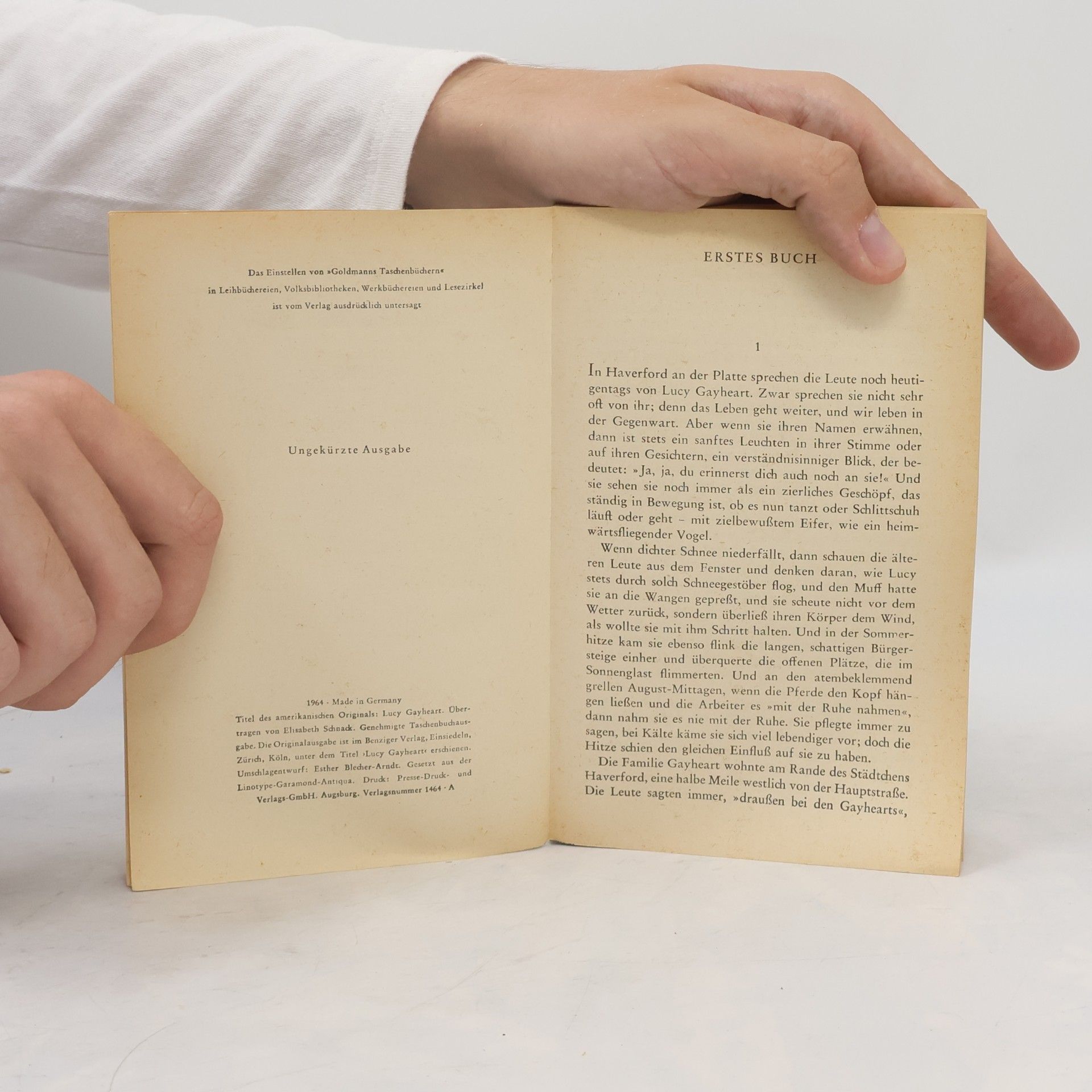 Willa Sibert Cather Auf einer goldenen Wolke