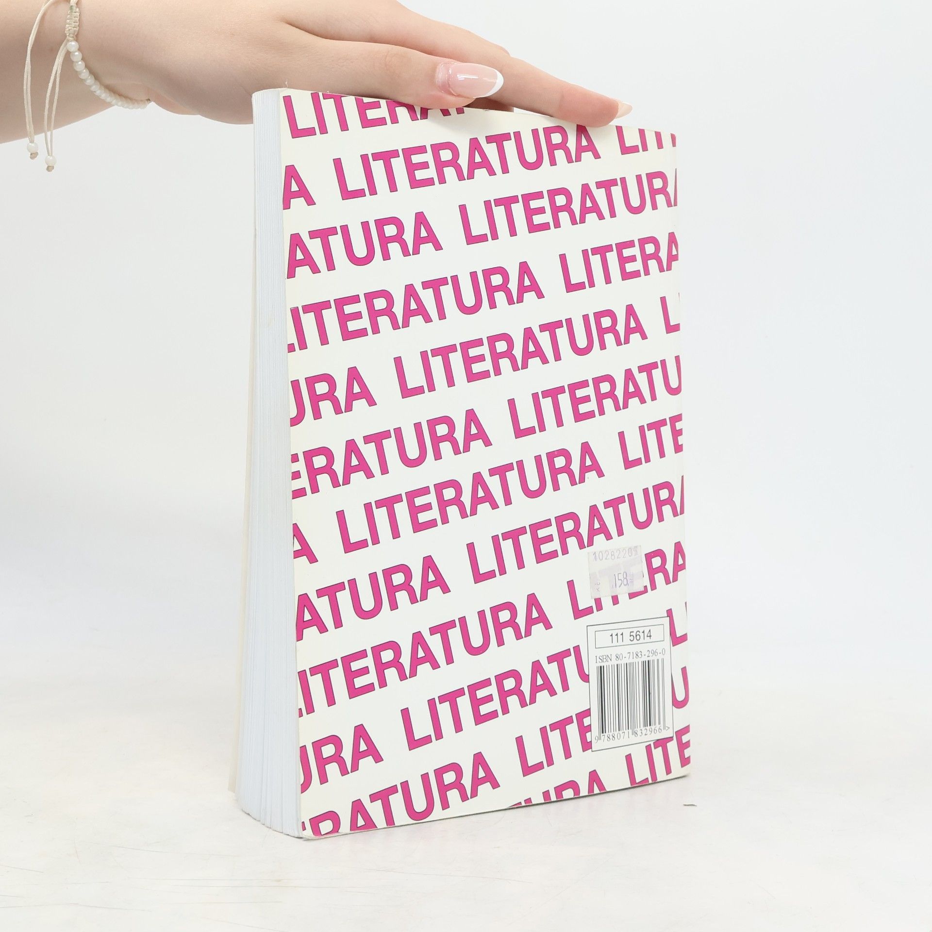 Bohuslav Hoffmann Literatura III: Výklad, interpretace, literární teorie
