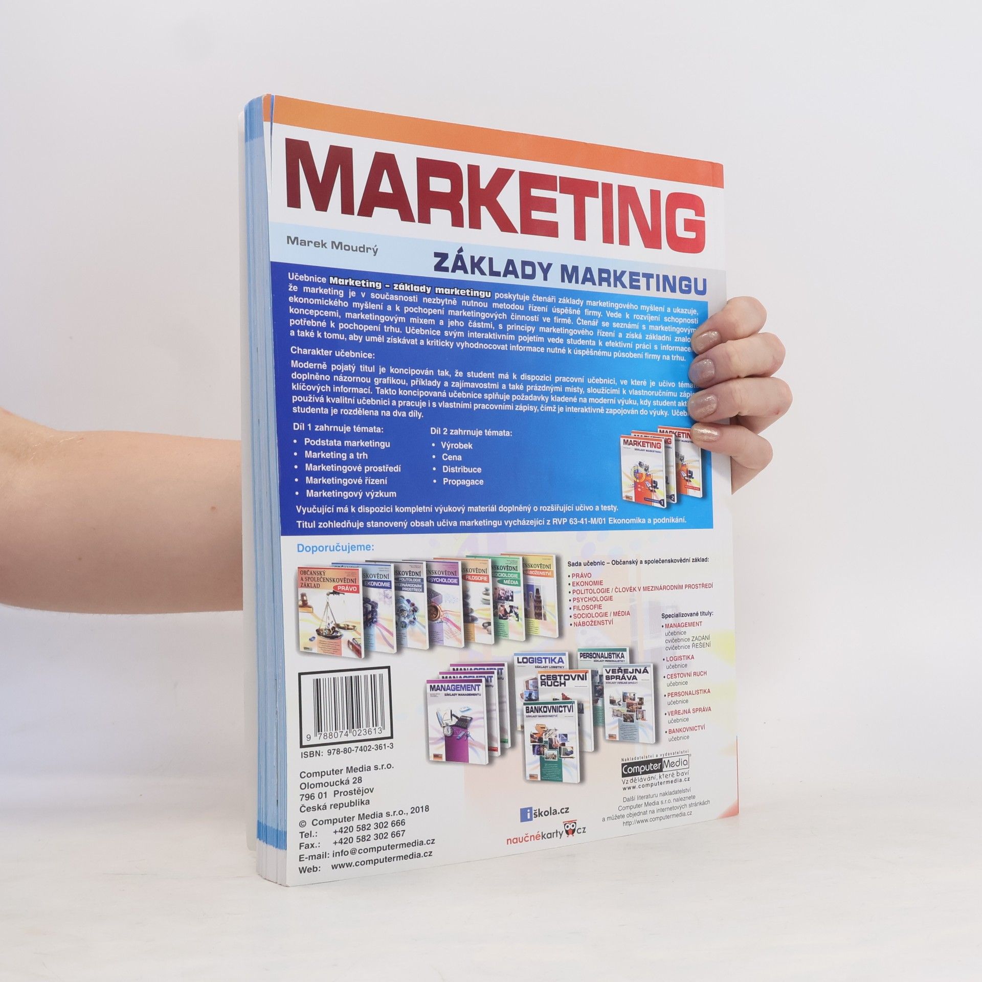 Marek Moudrý Marketing : základy marketingu