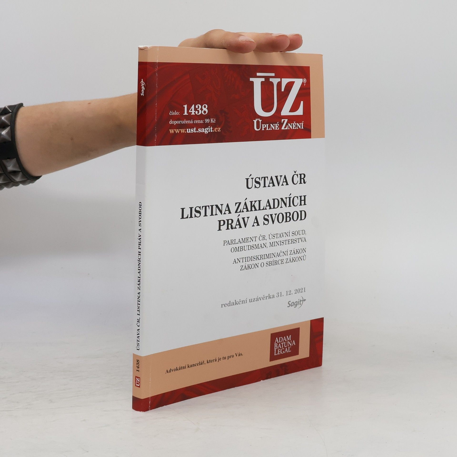 Autorenkollektiv ÚZ 1438. Ústava ČR, Listina základních práv a svobod