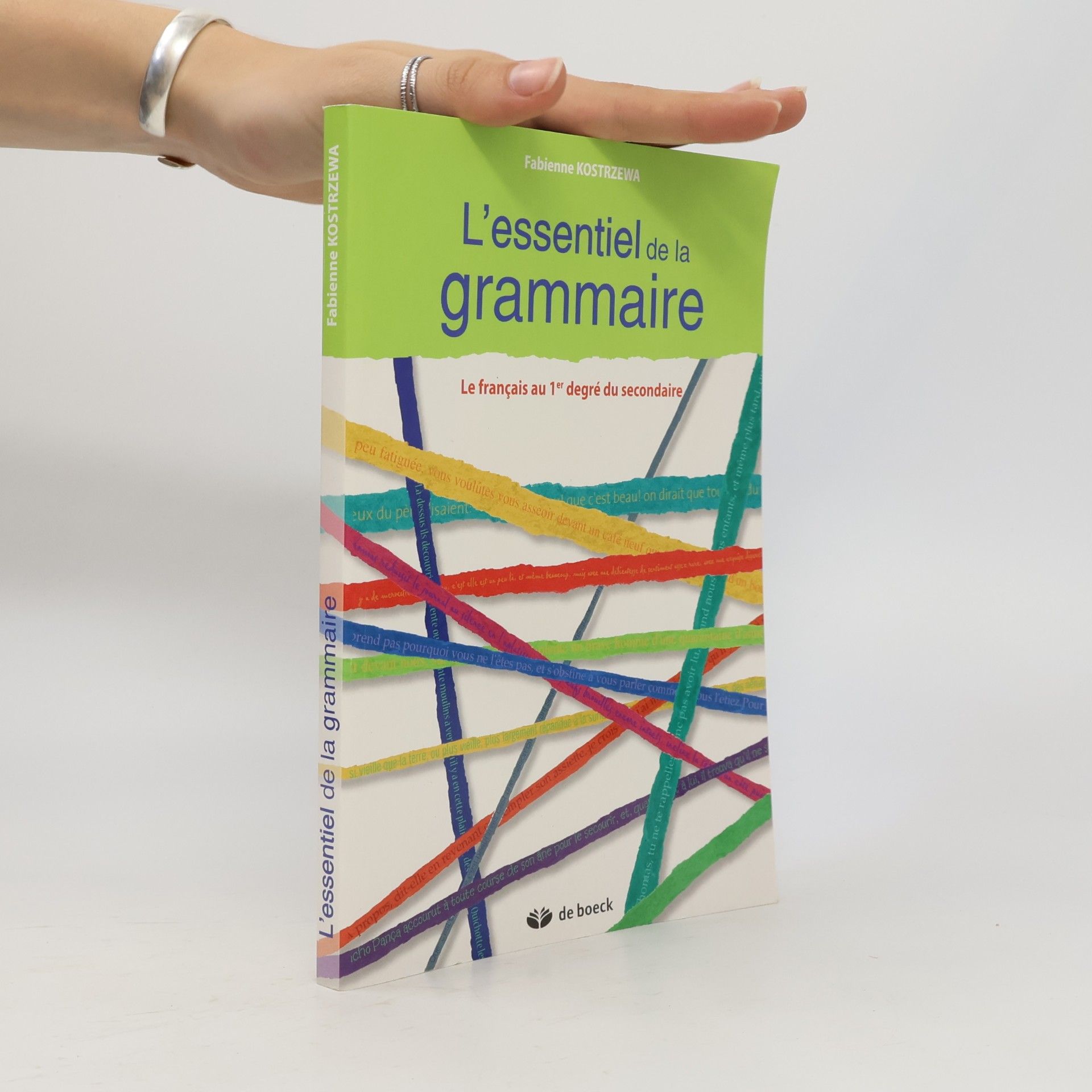 Fabienne Kostrzewa L'essentiel de la grammaire