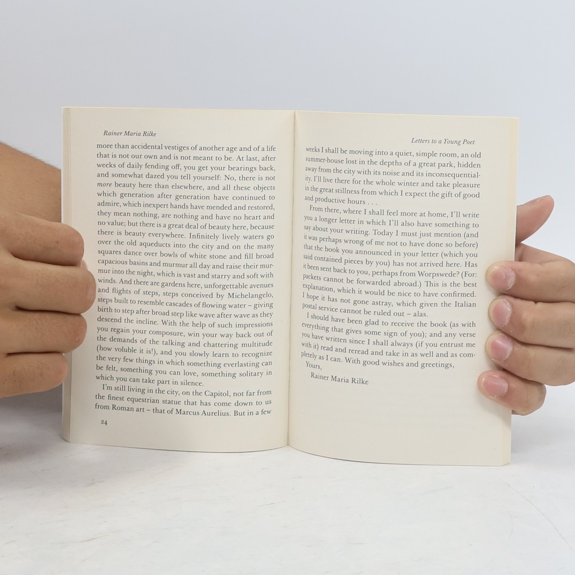 Rainer Maria Rilke Letters to a Young Poet