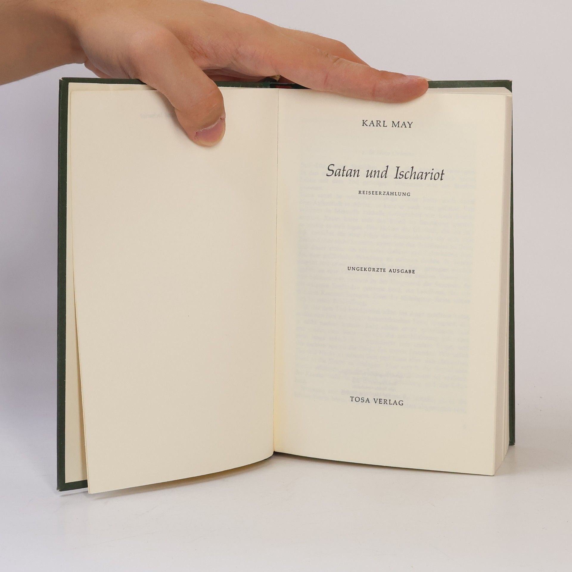 Karl May Satan und Ischariot