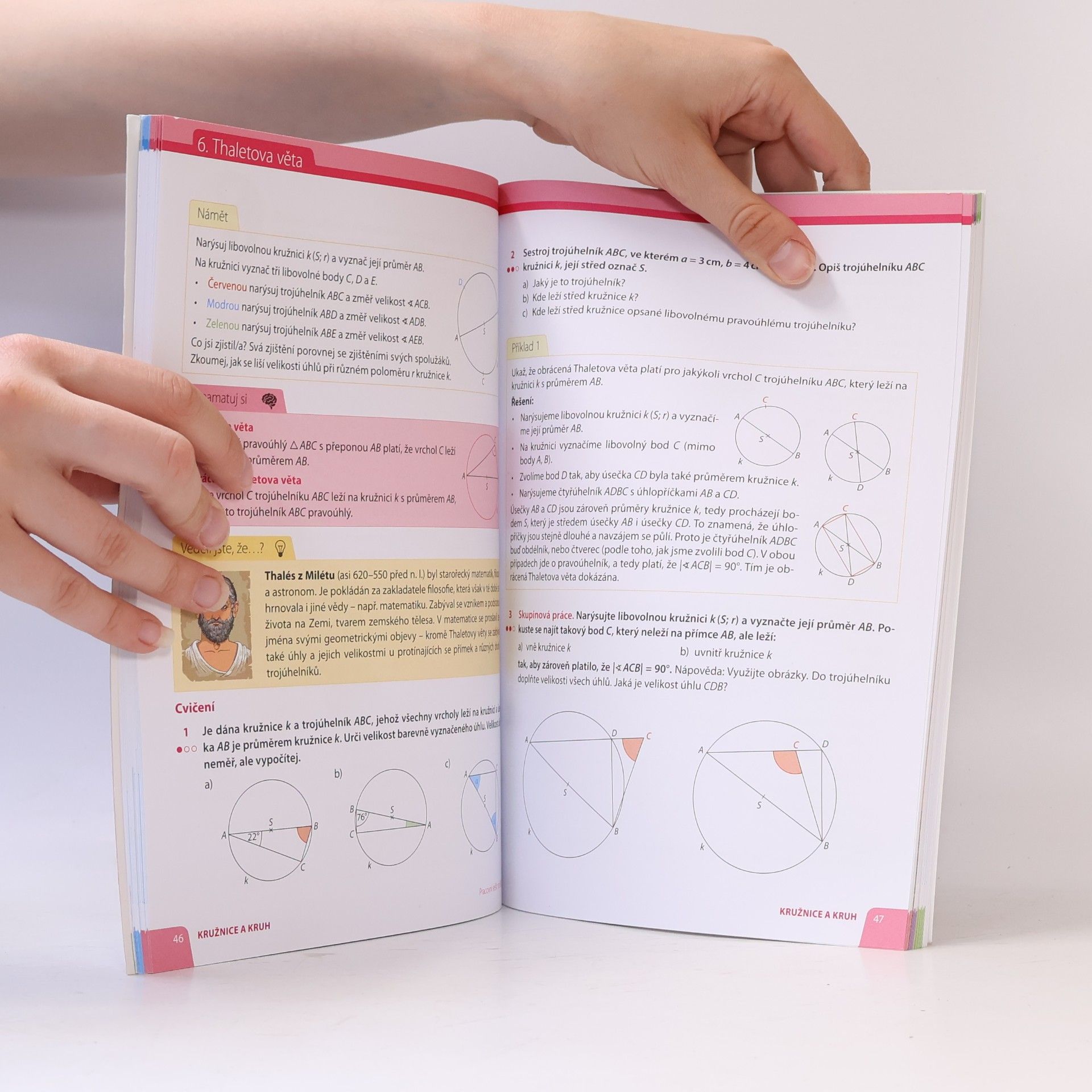 Autorenkollektiv Hravá matematika 8 - Učebnice 2. díl (geometrie)