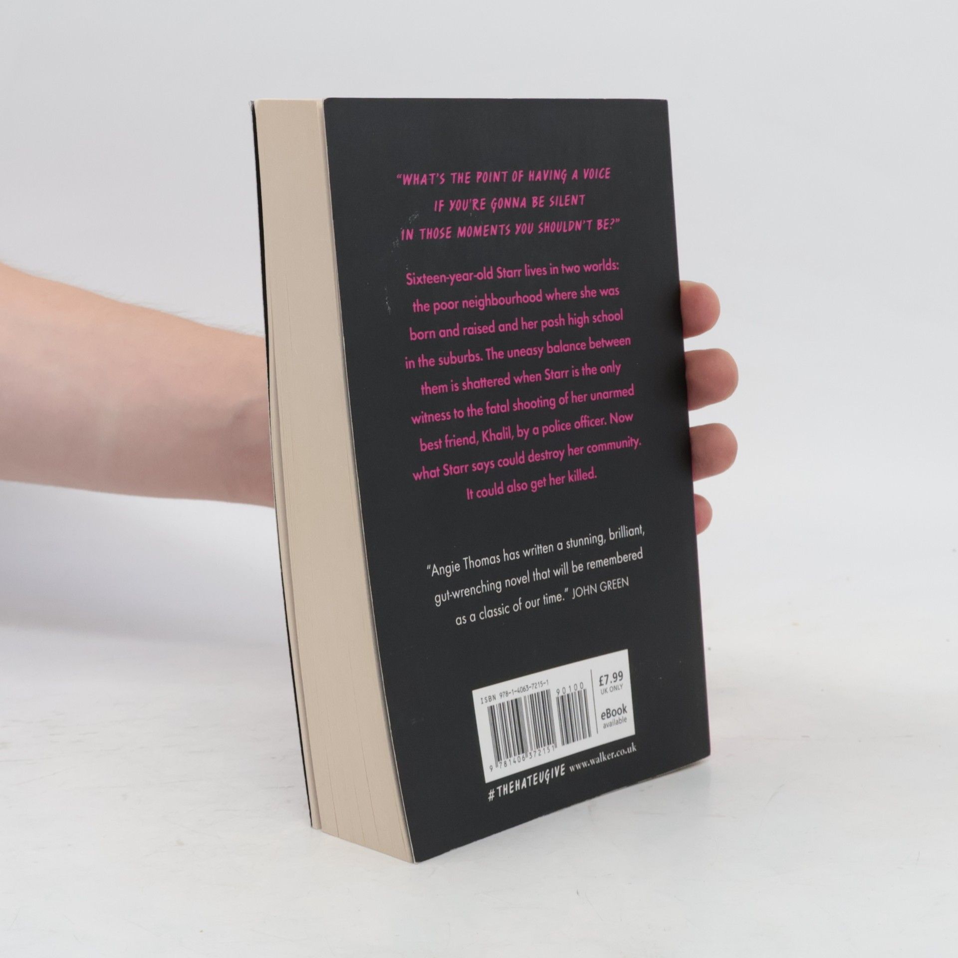 Angie Thomas The Hate U Give