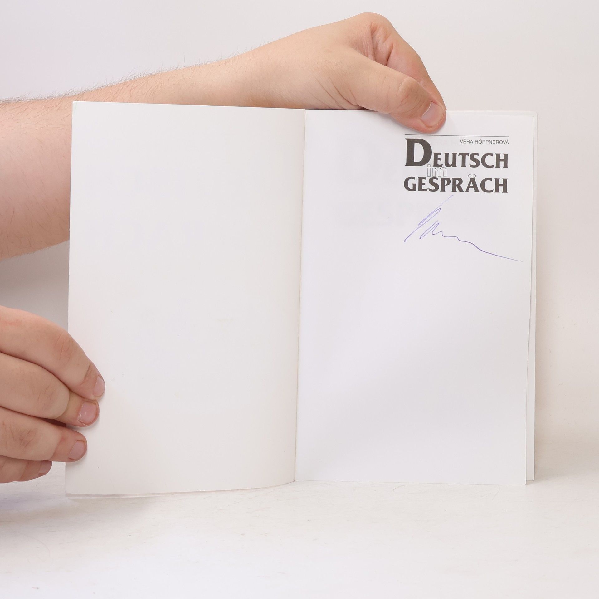 Věra Höppnerová Deutsch im Gespräch
